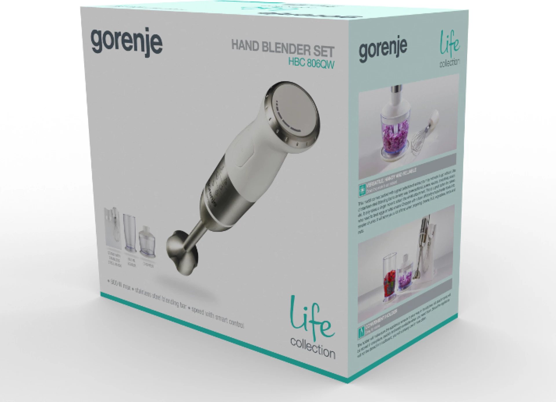 Gorenje Štapni mikser HBC806QW