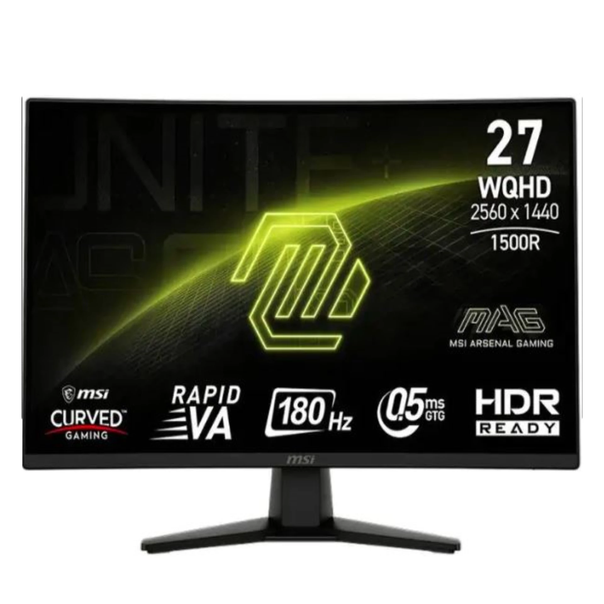 MSI Gaming zakrivljeni monitor MAG 274CQF VA 27"