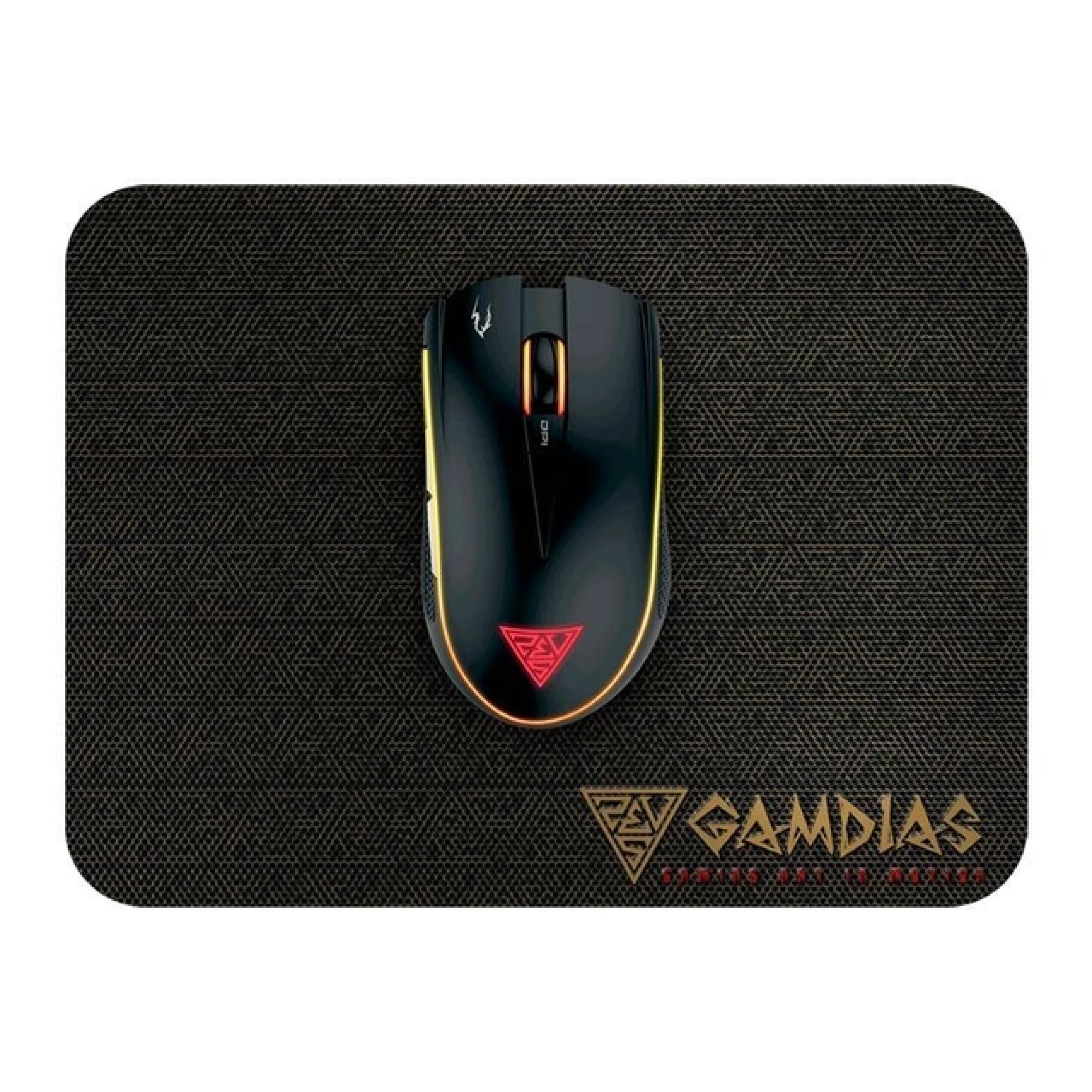 Gamdias Zeus P2 Gejmerski miš 3600 DPI+Podloga