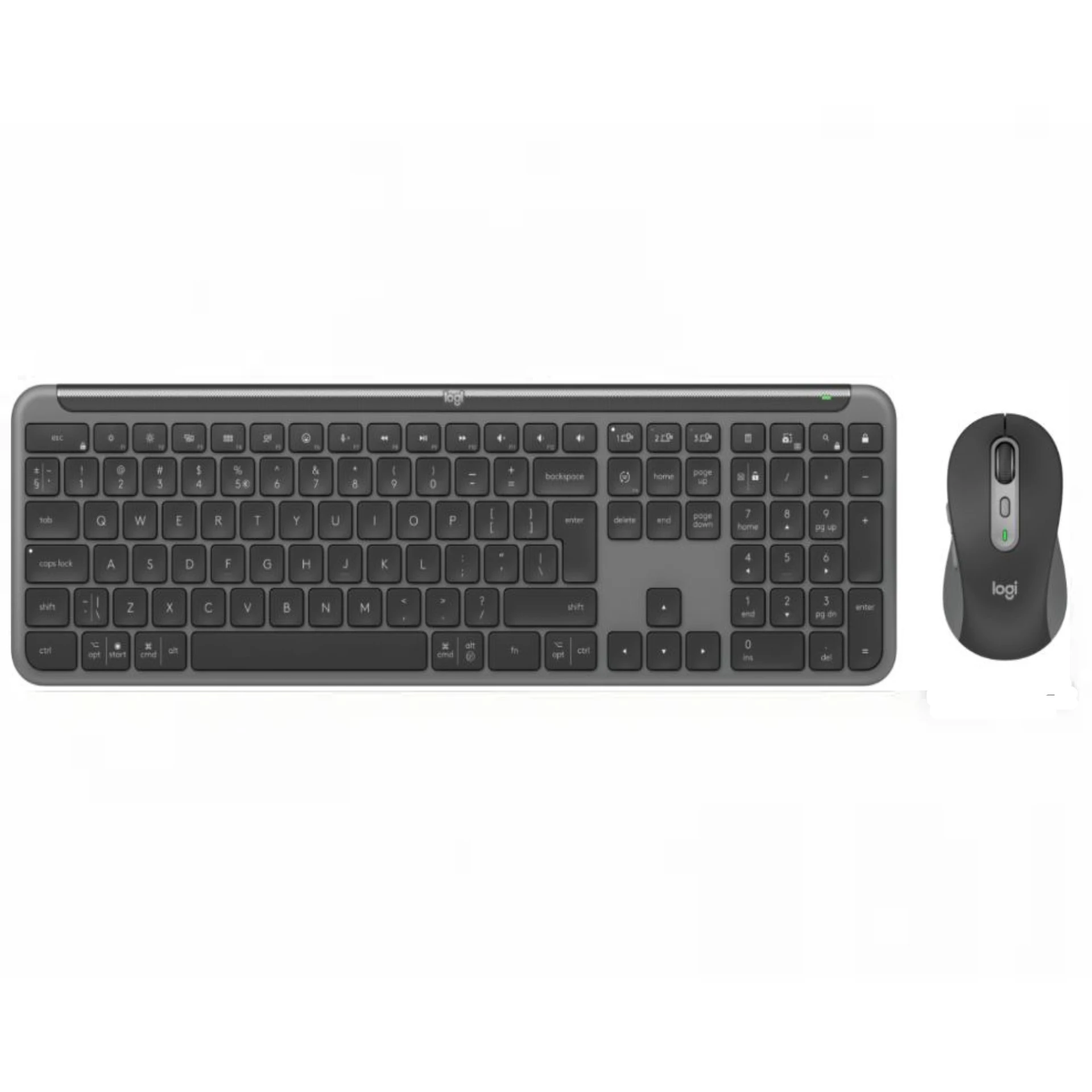 Logitech MK950 2u1 bežični graphite komplet tastatura i miš US
