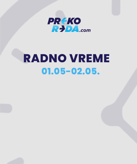 Radno vreme Preko Reda prodavnica za 1. maj