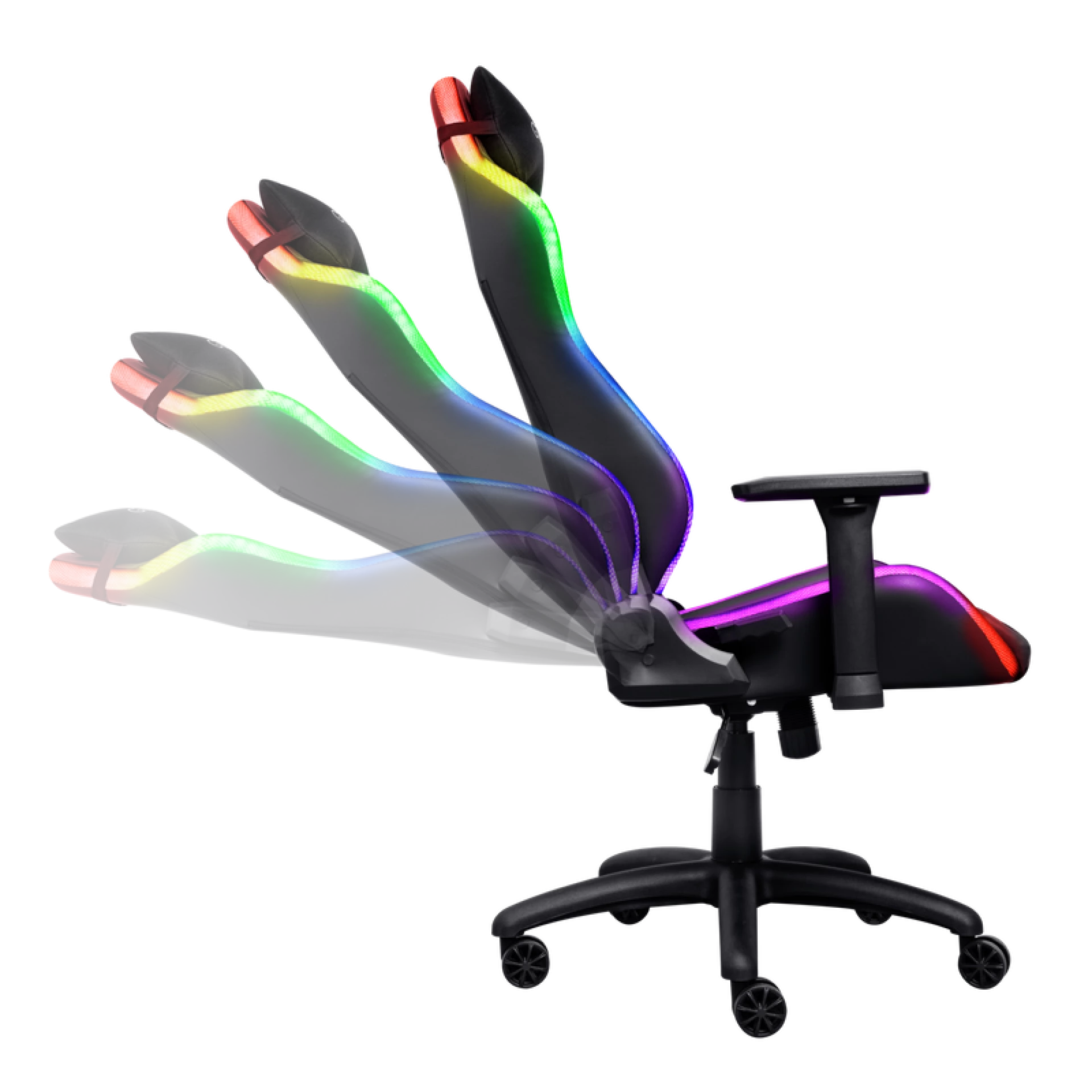 TRUST GAMING STOLICA GXT 719 RUYA RGB (25185) CRNA