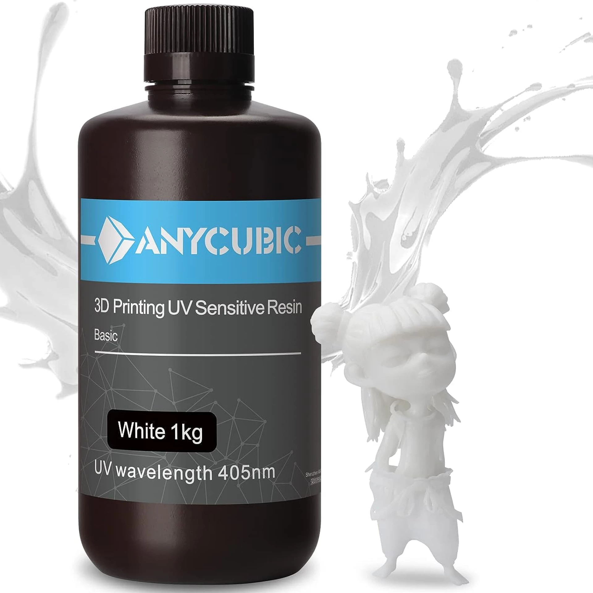 Anycubic Basic Rigid bela smola za 3D štampač