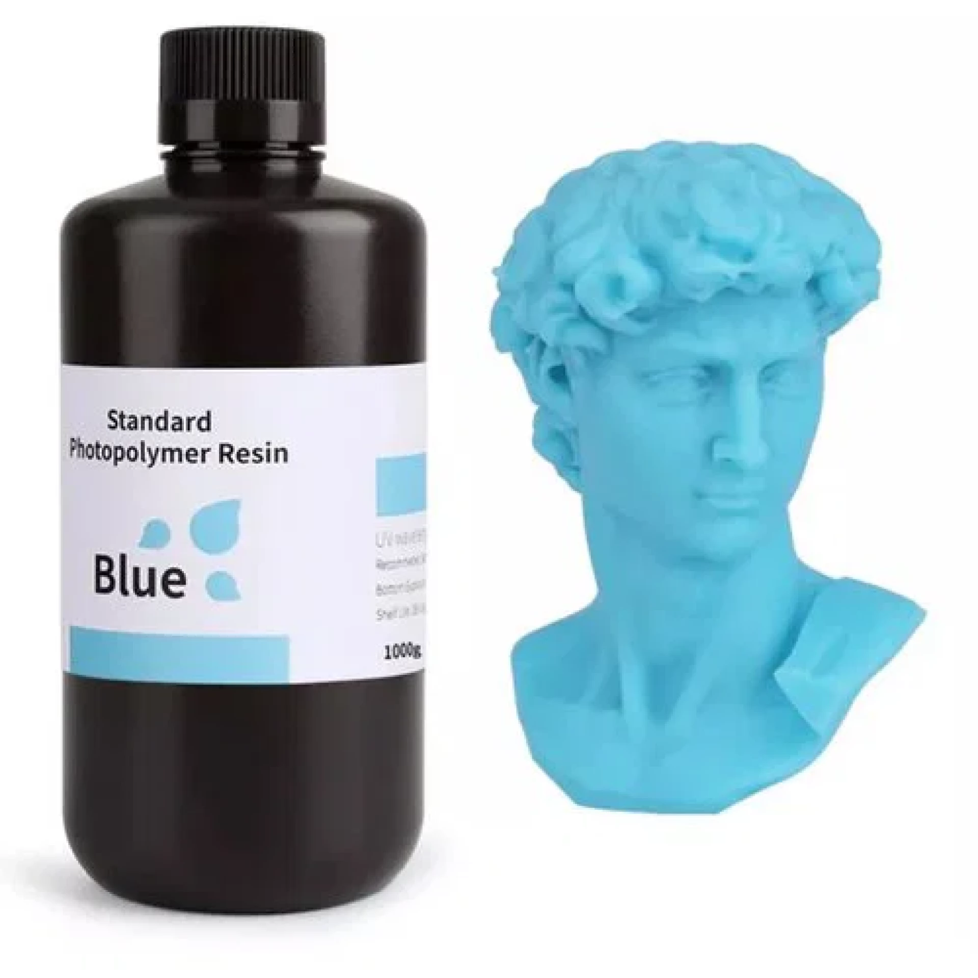 Elegoo Standard providno plava smola za 3D štampač 1kg