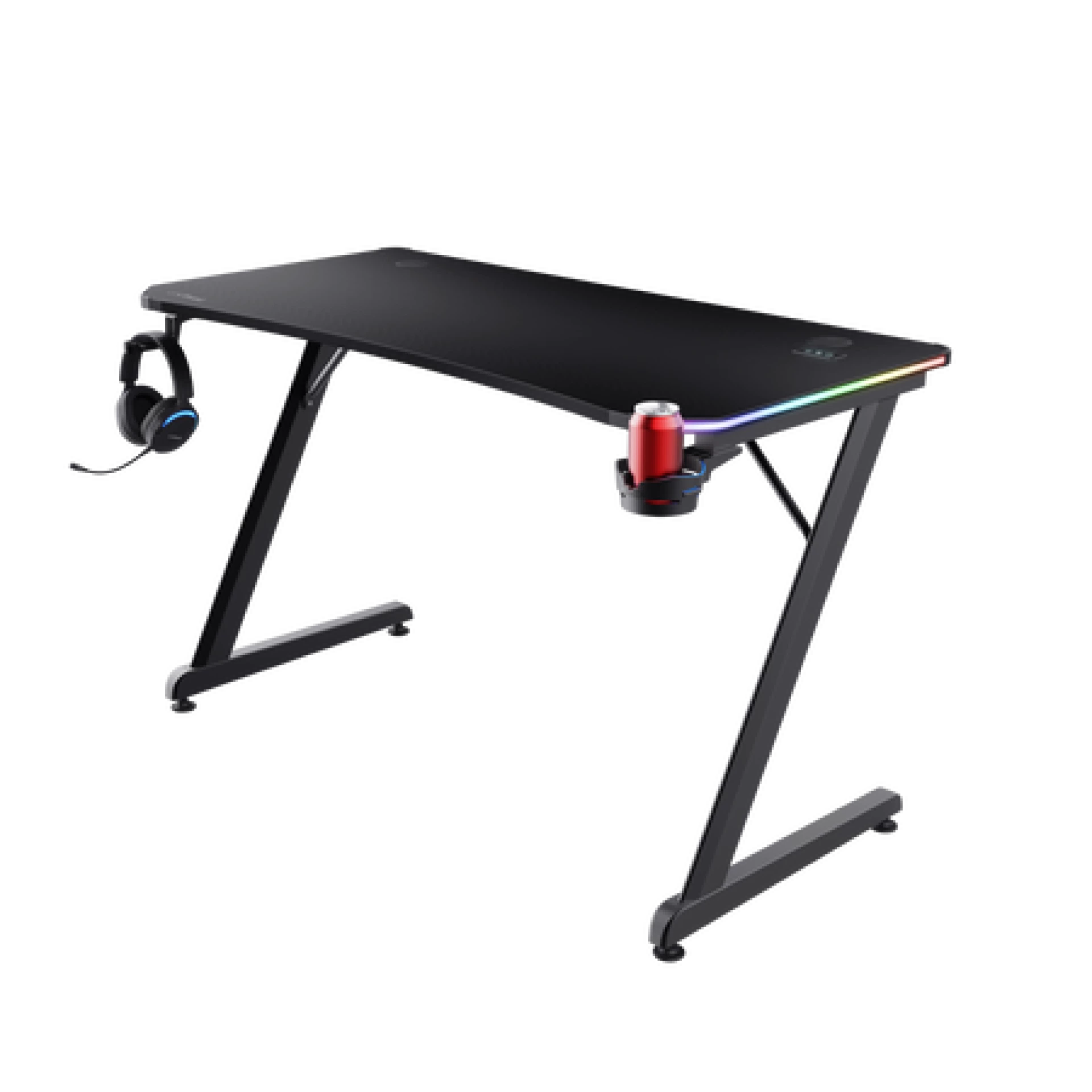 Trust Gejmerski sto GXT 709 Luminus RGB