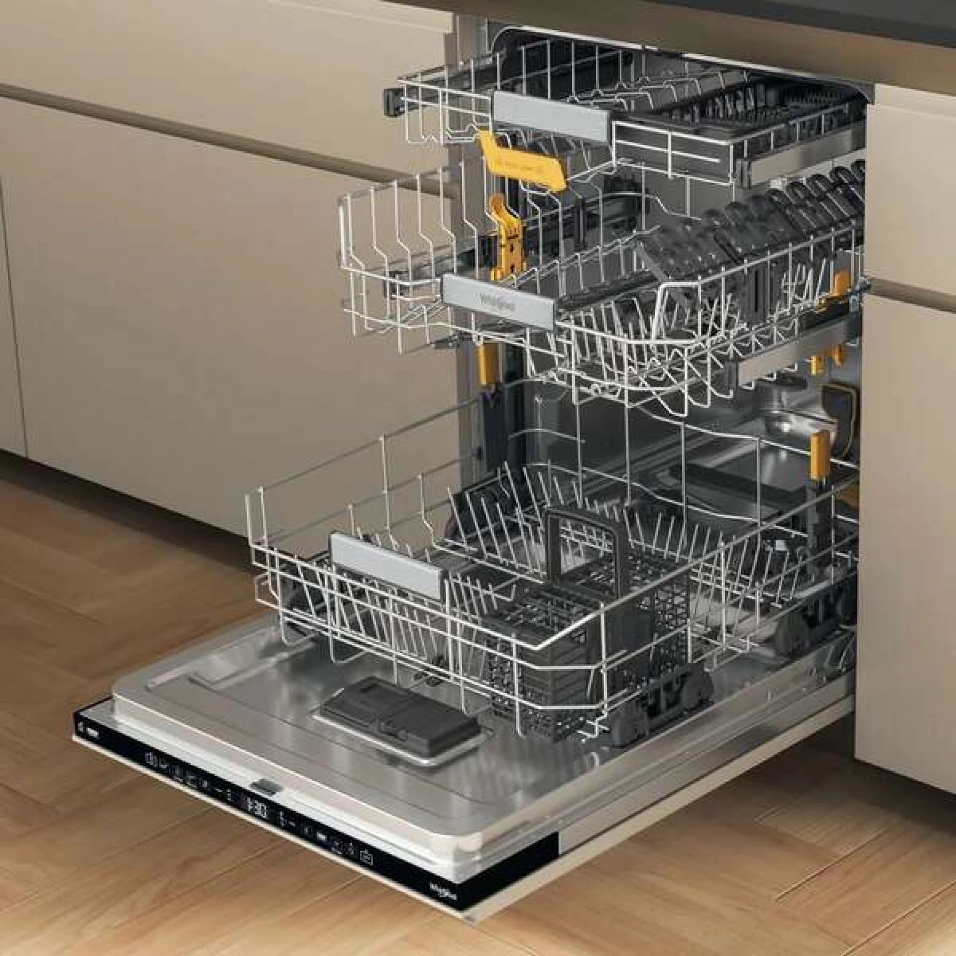 Whirlpool Ugradna mašina za pranje sudova W8I HT40 T 