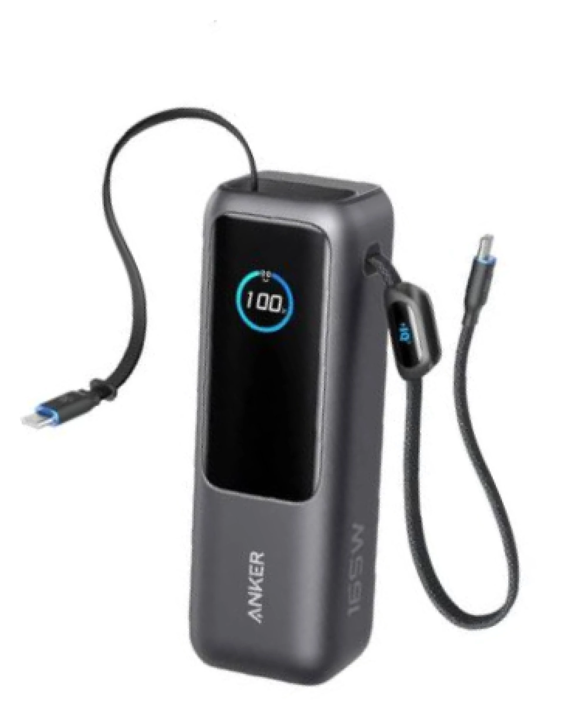 Anker Power Bank 25.000 mAh 165W Built-In USB-C Crna