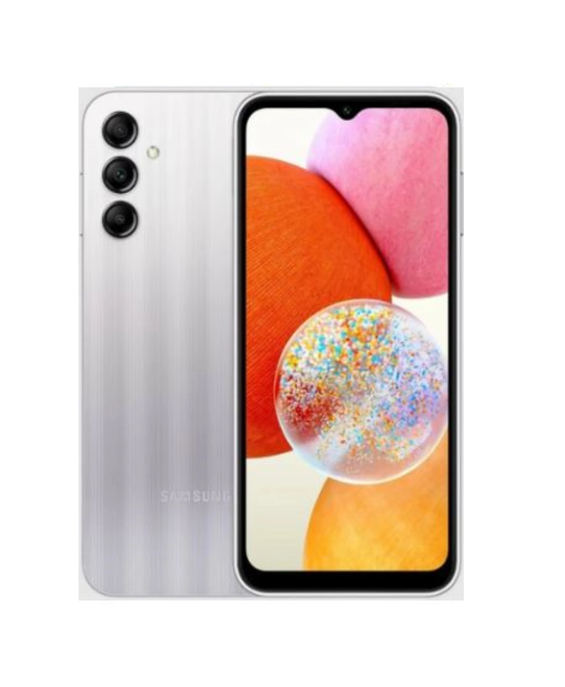 Samsung Galaxy A14 4/128GB srebrni mobilni 6.6" Helio G80 4GB 128GB 50Mpx+5Mpx+2Mpx Dual Sim
