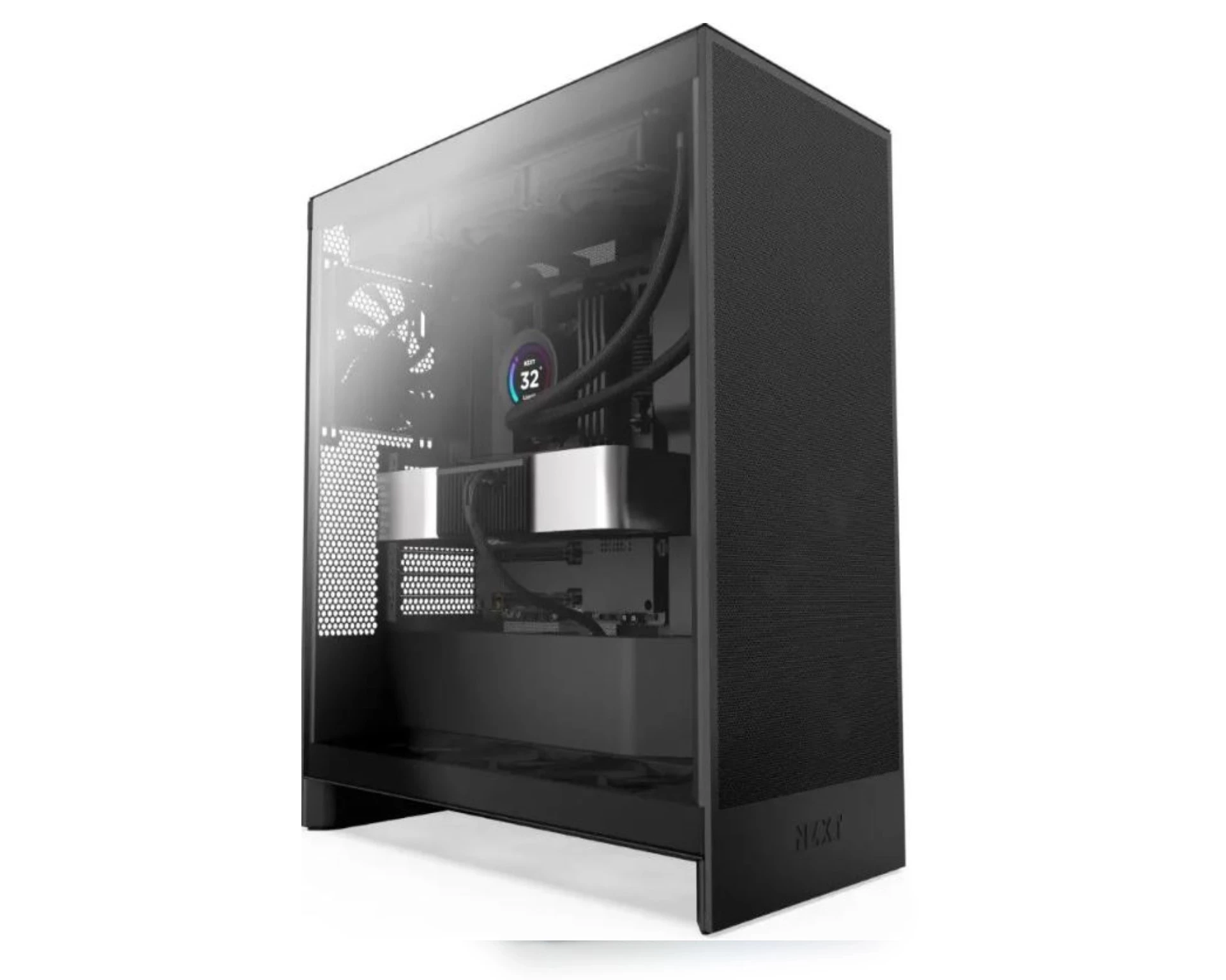 NZXT H7 Flow gejmersko kućište crno