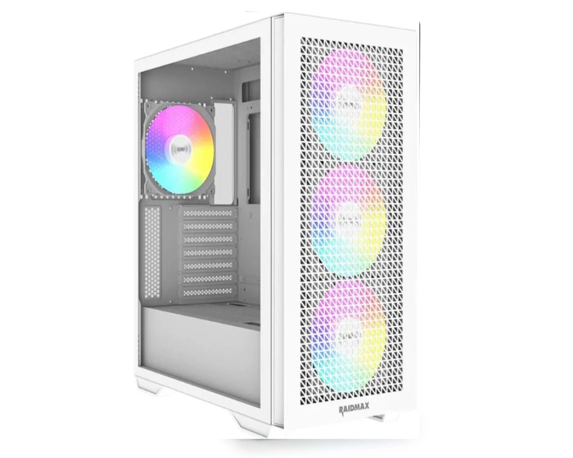 Raidmax MESHIAN X605 gejmersko kućište belo