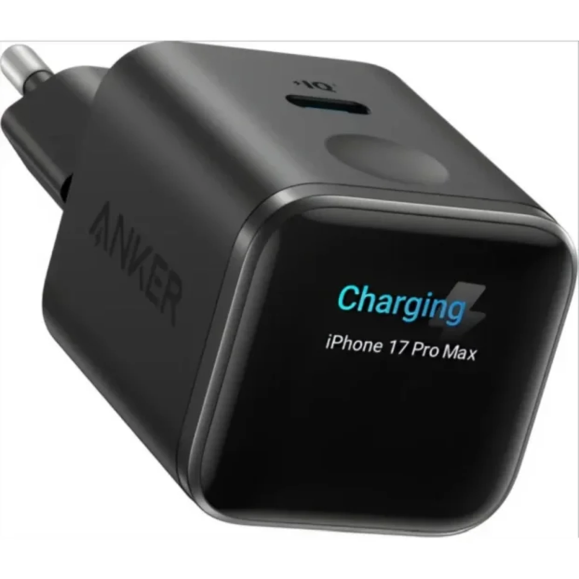Anker Punjač 45W Nano GaN USB-C Crna Smart Display
