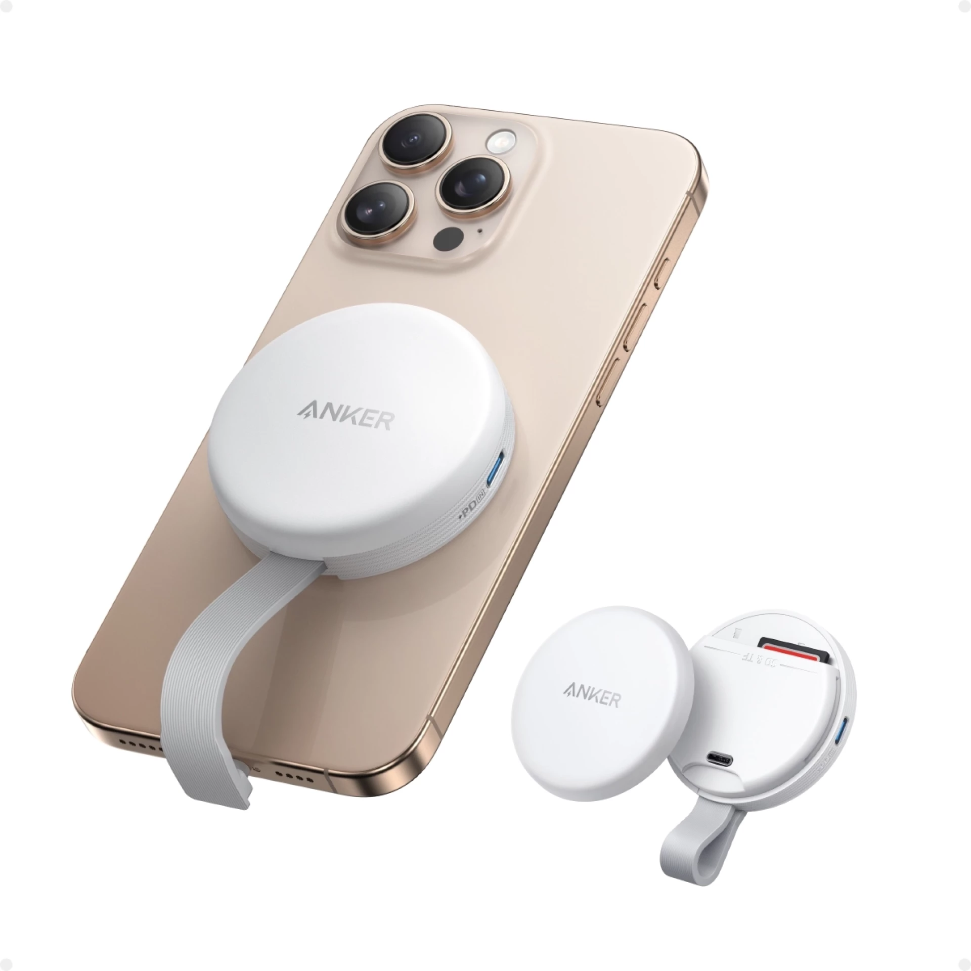 Anker Adapter MagGo USB-C 3-in-1 10Gbps iPhone