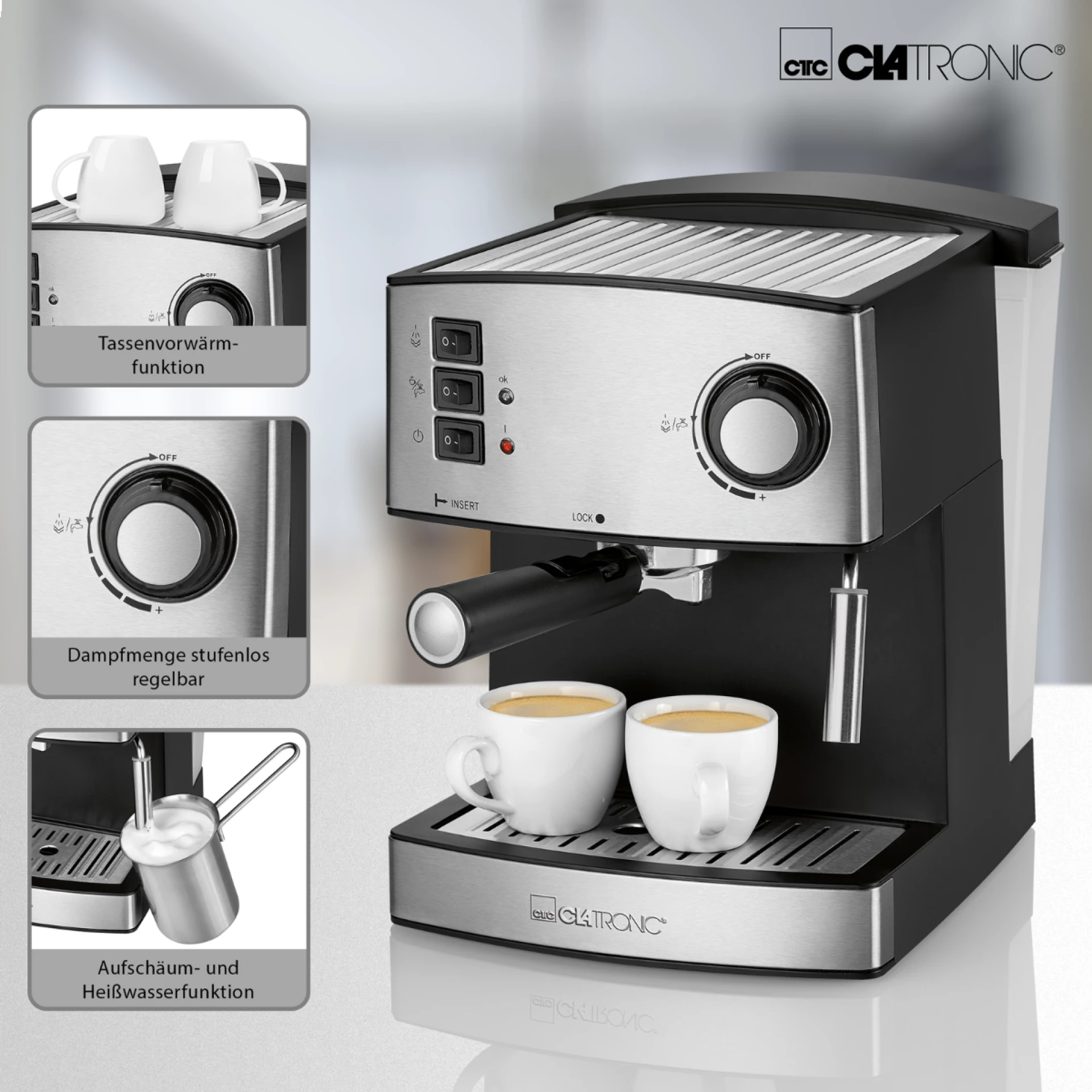 Clatronic Aparat za espresso kafu ES 3643