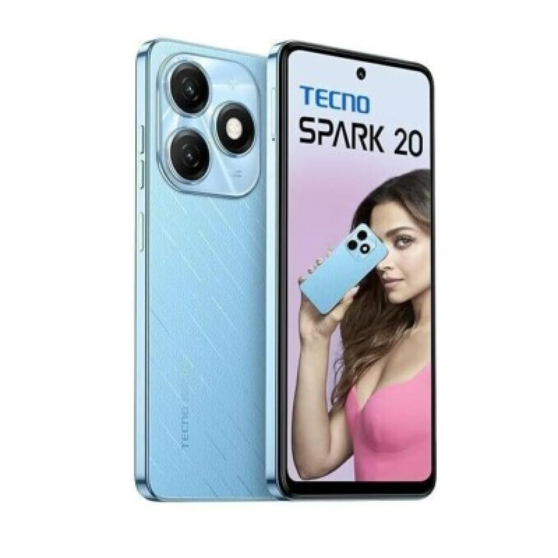 Tecno Spark 20 plavi mobilni 6.6" Mediatek Helio G85 8GB 256GB 50Mpx Dual Sim