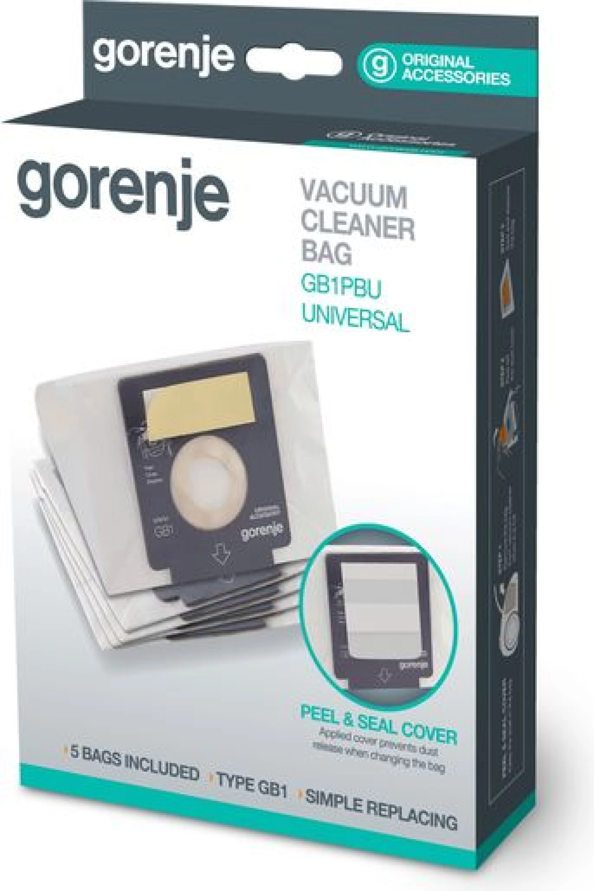Gorenje Papirna kesa za usisivač GB1PBU