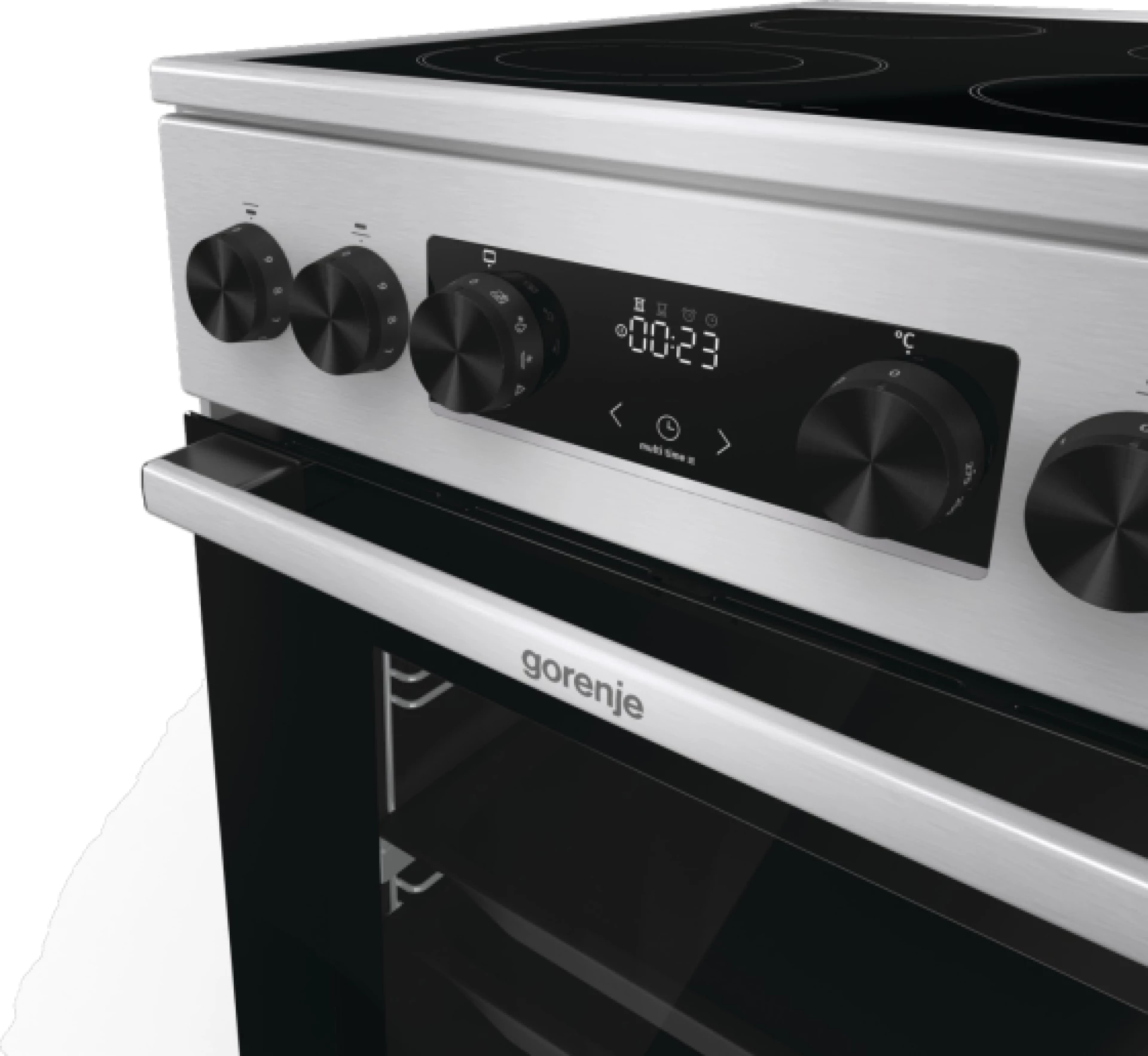 Gorenje Električni šporet GECS5C70XA