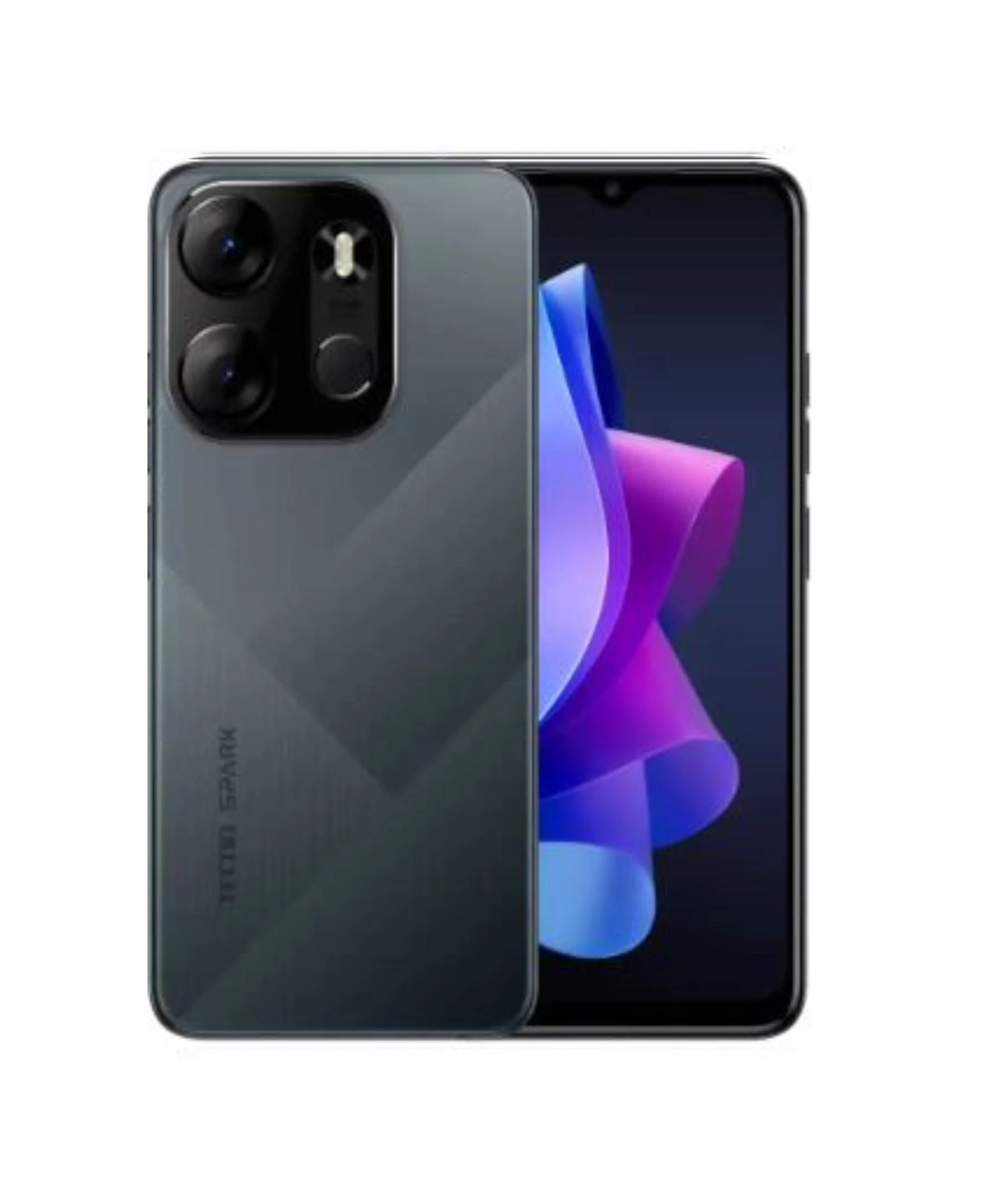 Tecno Spark Go 2023 3/64GB crni mobilni 6.56" Helio A22 3GB 64GB 13Mpx+QVGA Dual SIM