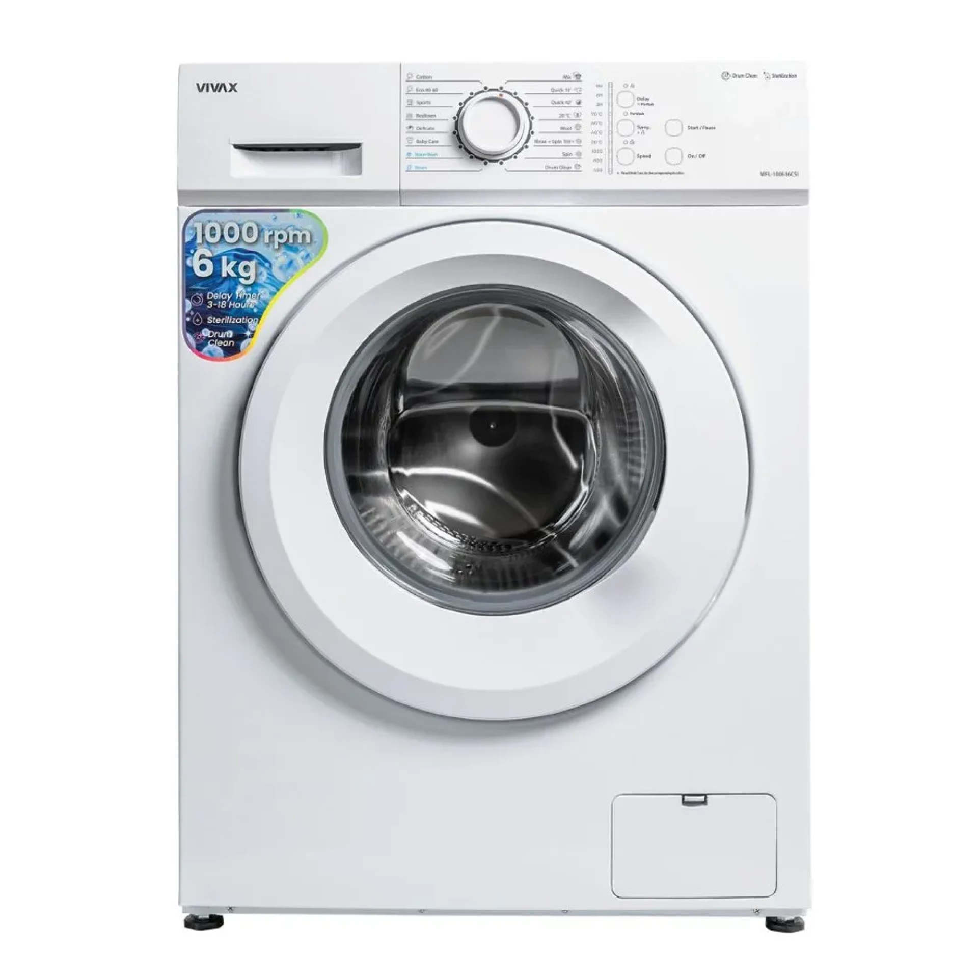 Vivax WFL100616CSI Mašina za pranje veša 6 kg