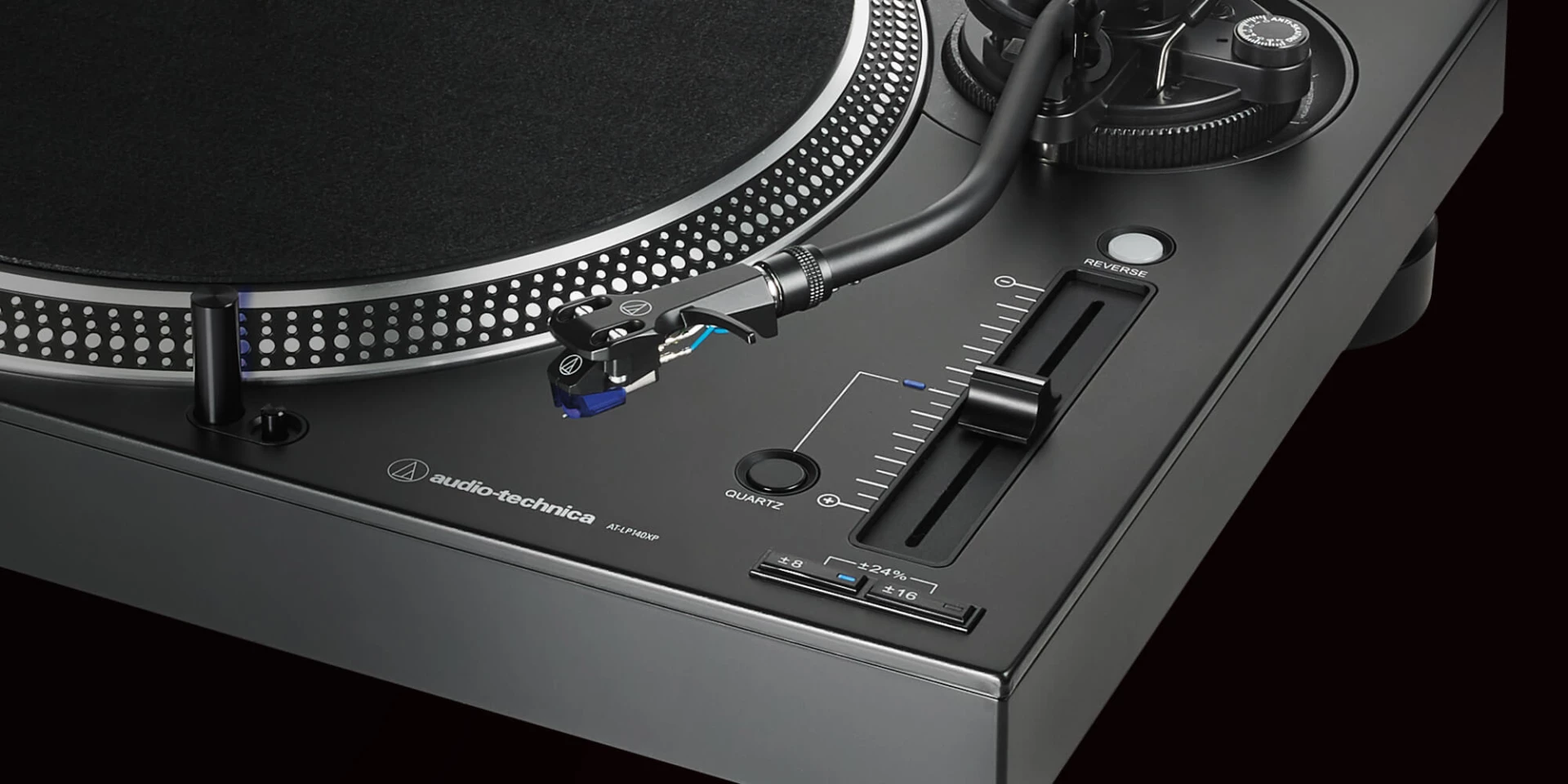 Audio-Technica Gramofon AT-LP140XPBKEUK