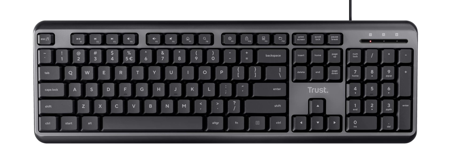 Trust Ody žična tastatura US