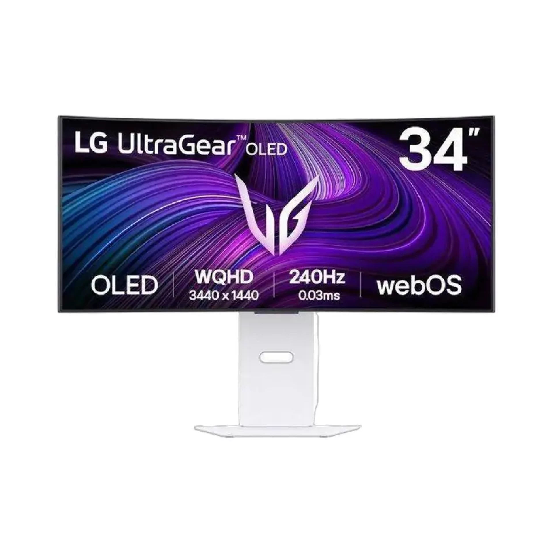 LG Gaming zakrivljeni monitor 34GX90SA-W OLED 34"