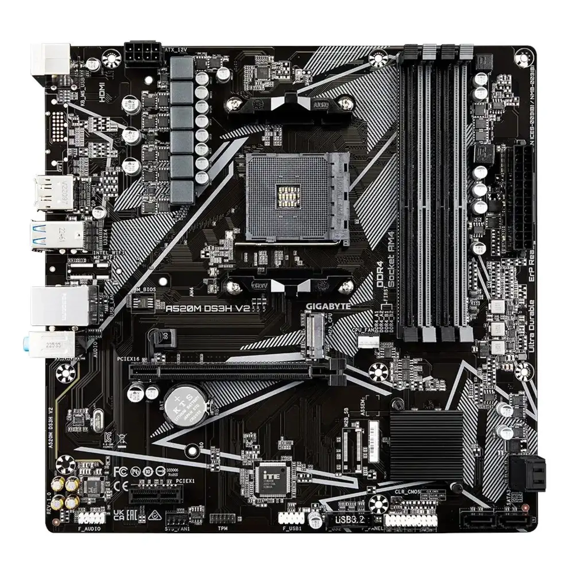 Gigabyte A520M DS3H V2 AM4 matična ploča