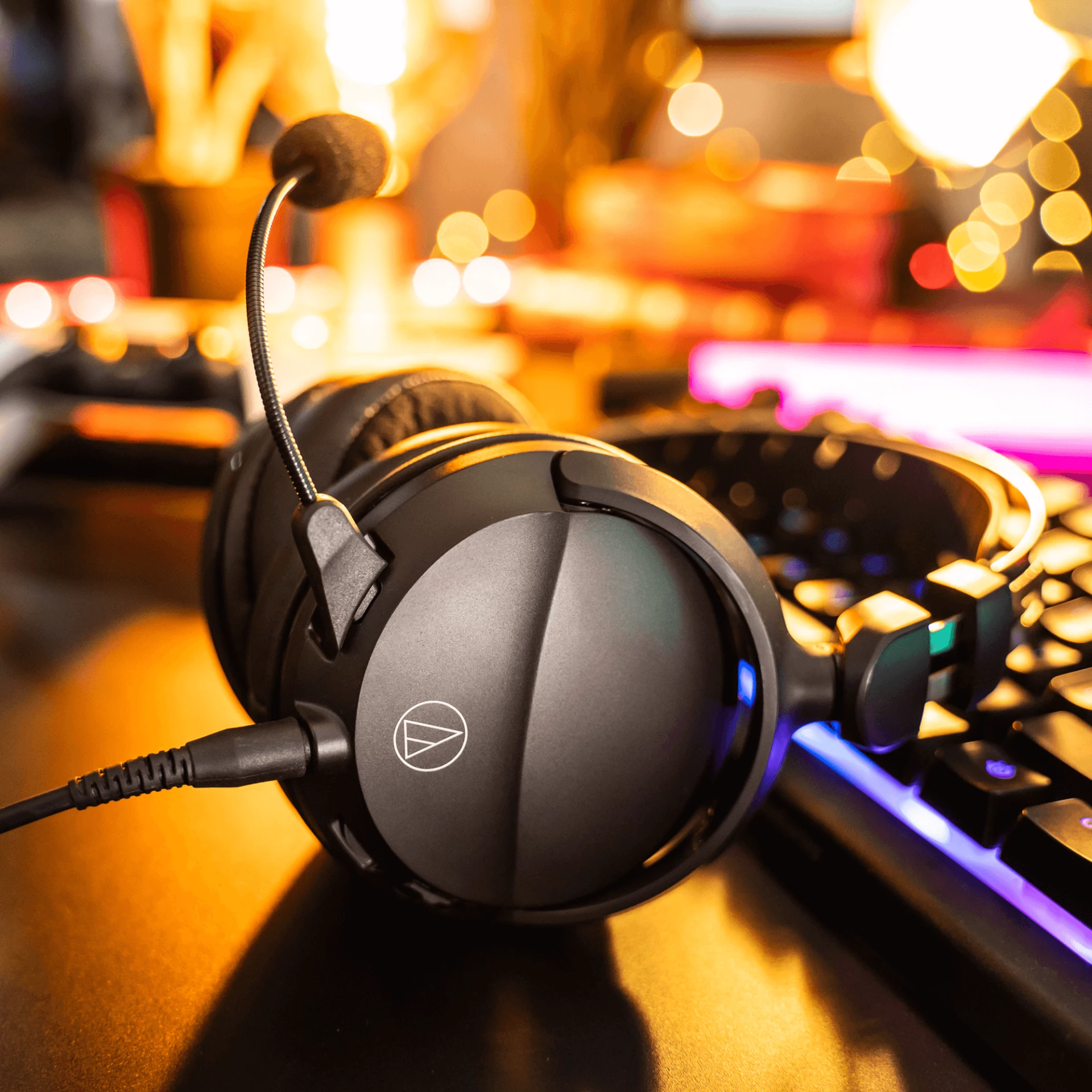 Audio-Technica Gejmerske slušalice ATH-GL3BK 