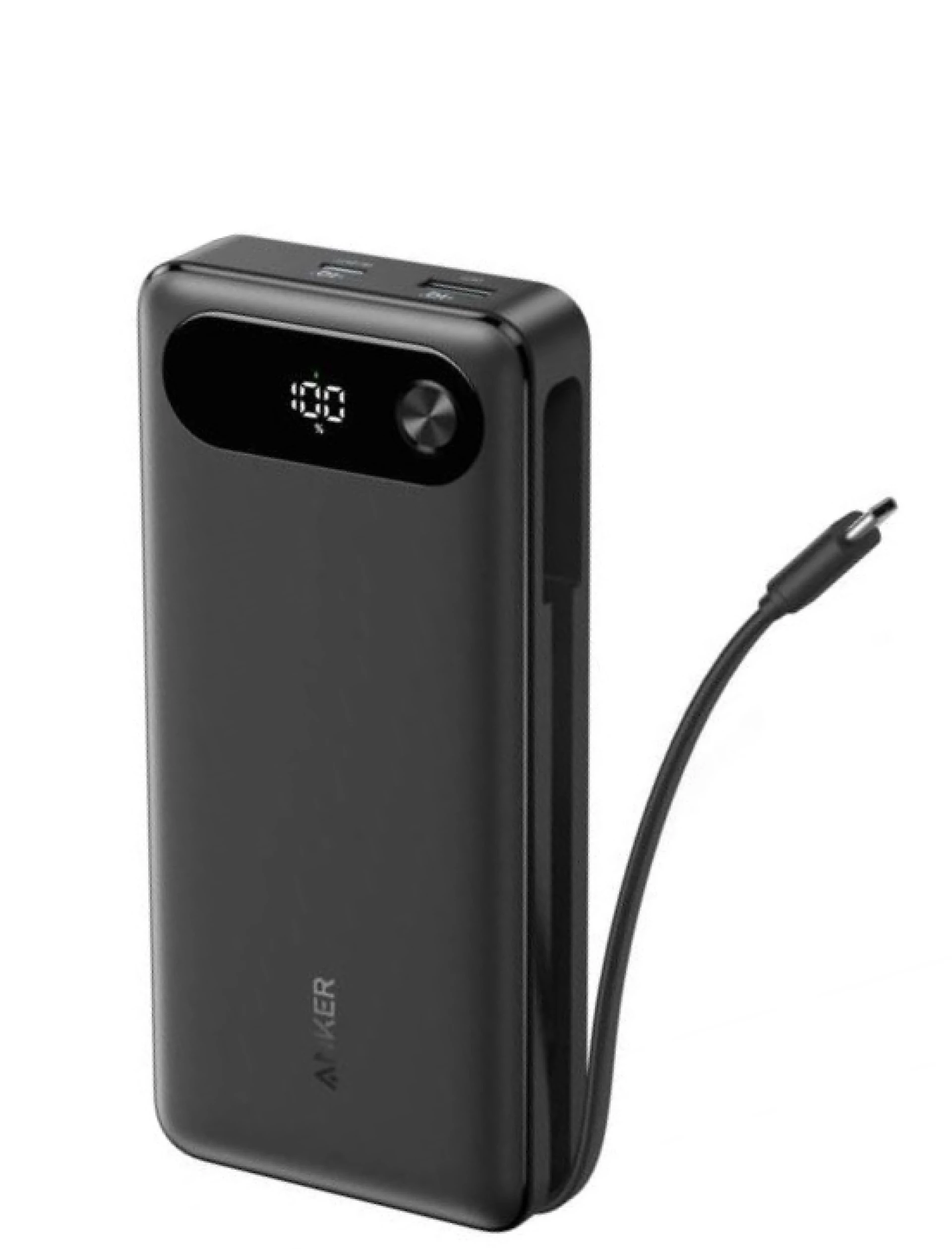 Anker Power Bank 20.000 mAh 87W Built-In USB-C Crna