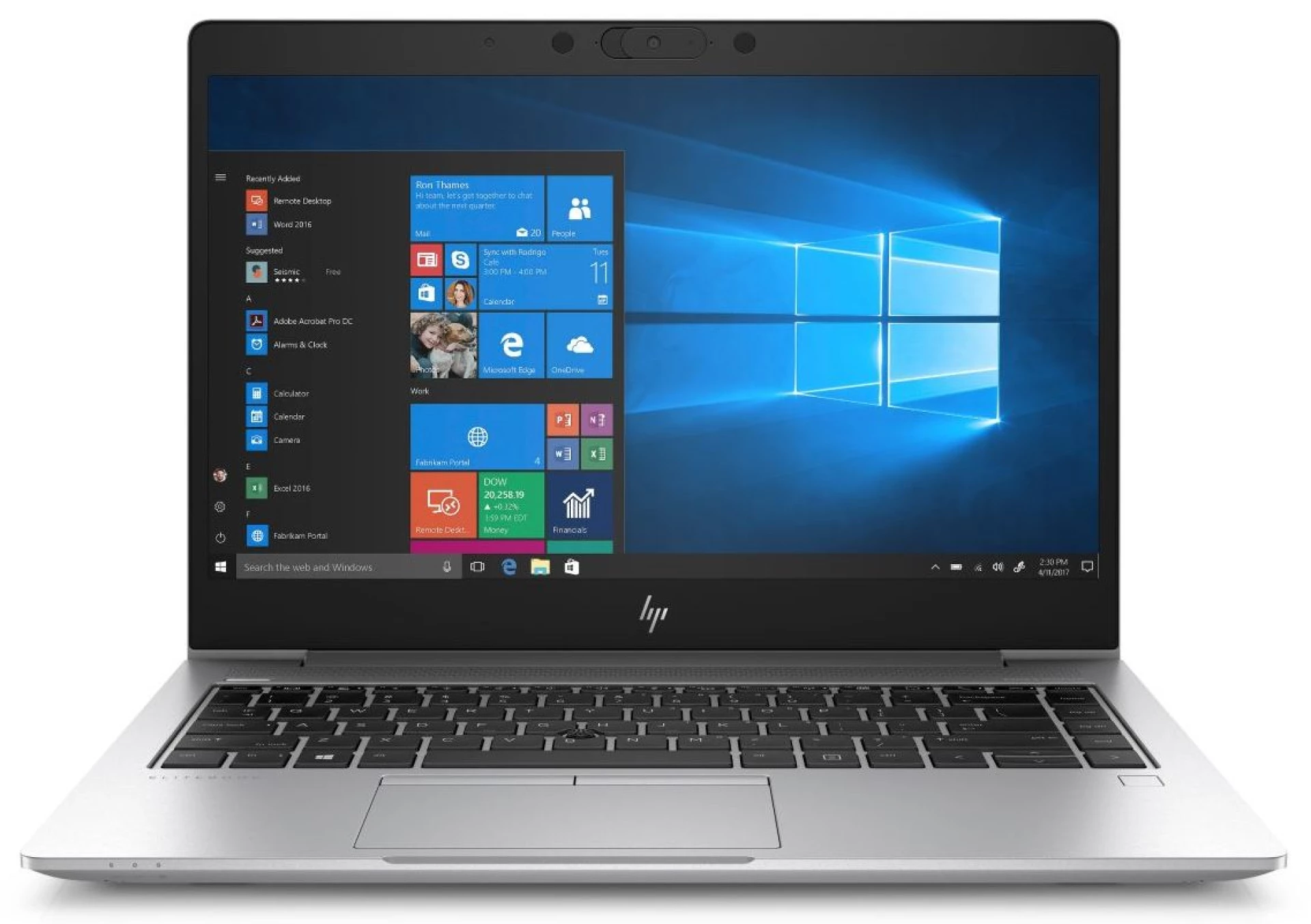 HP EliteBook 745 G6 laptop 14" AMD Ryzen 7 Pro 3700U 16GB 256GB SSD AMD Radeon Vega 10 Graphics Win 11 Pro