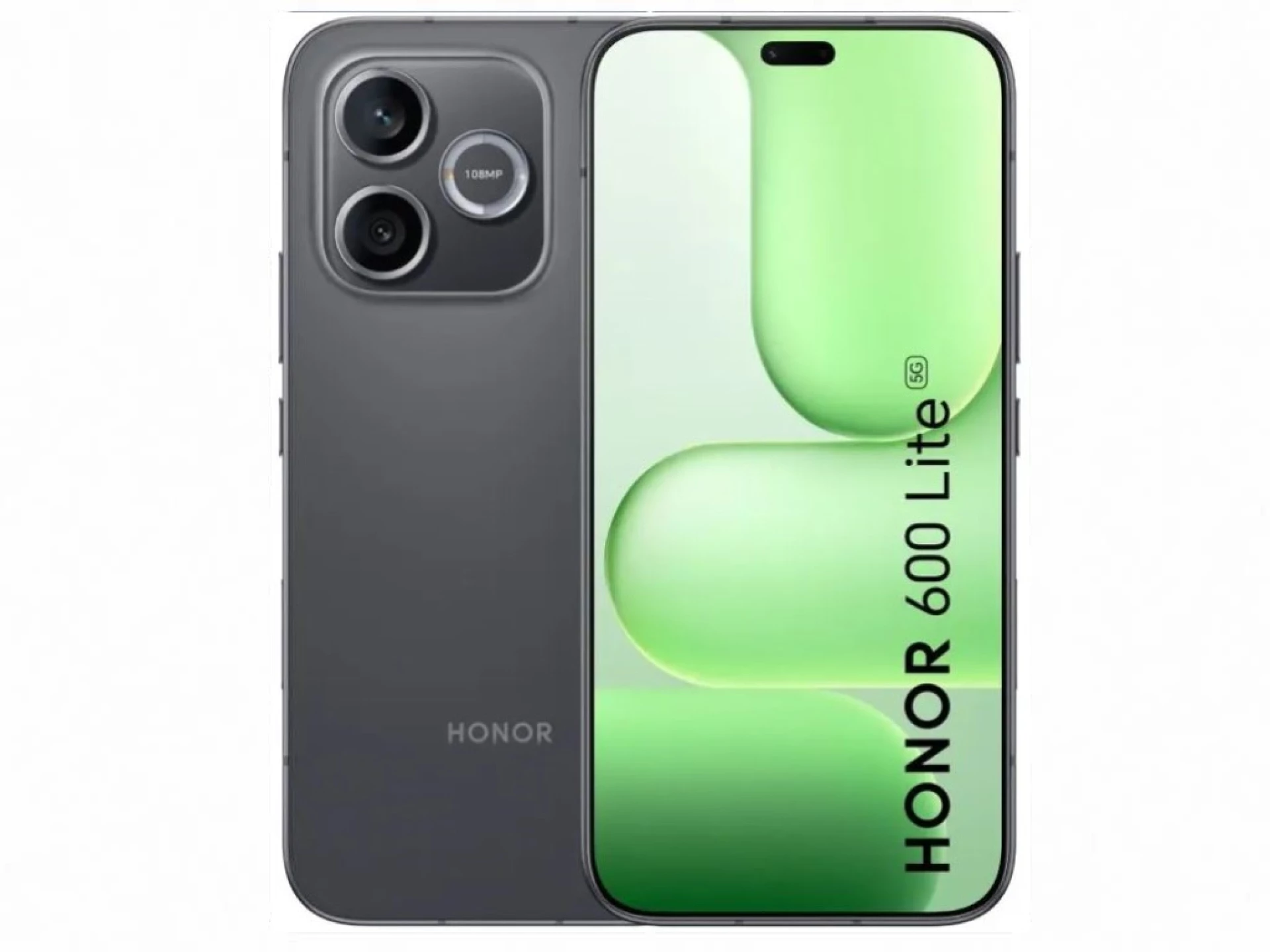 Honor 600 Lite 8GB/256GB crni mobilni telefon Dual SIM 6.57"