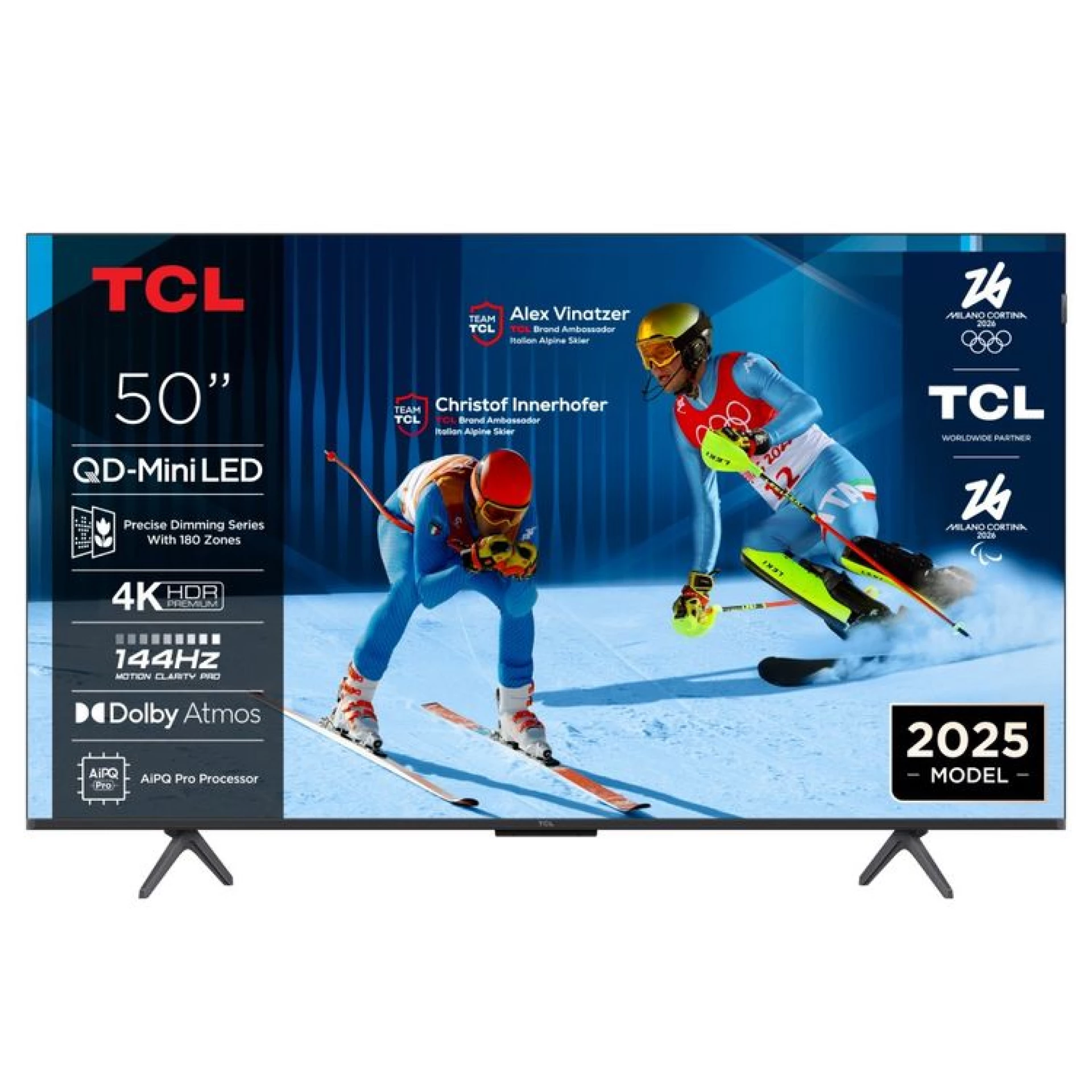TCL 50C6K Smart TV 50" 4K Ultra HD QD-Mini LED