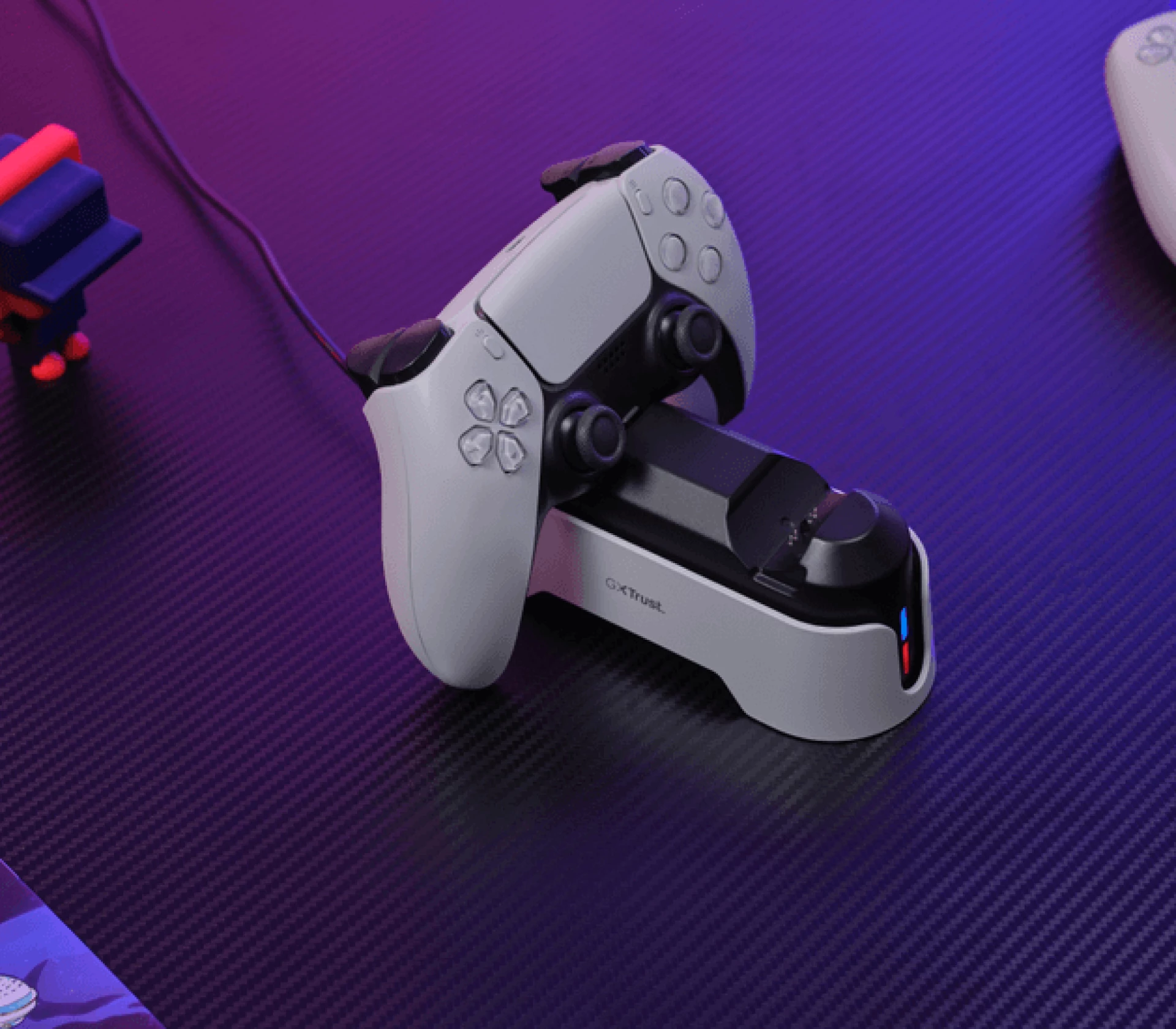 Trust PS5 punjač GXT 228 Dual Charge Dock