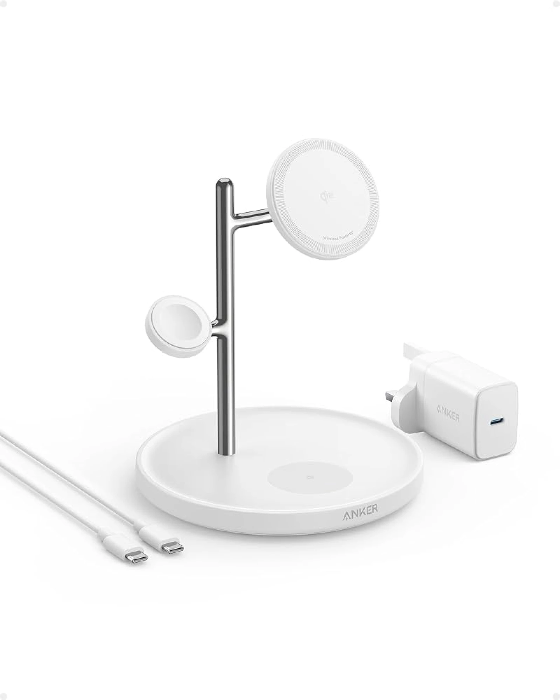 Anker Bežični punjač MagGo 15W Stoni Bela Set