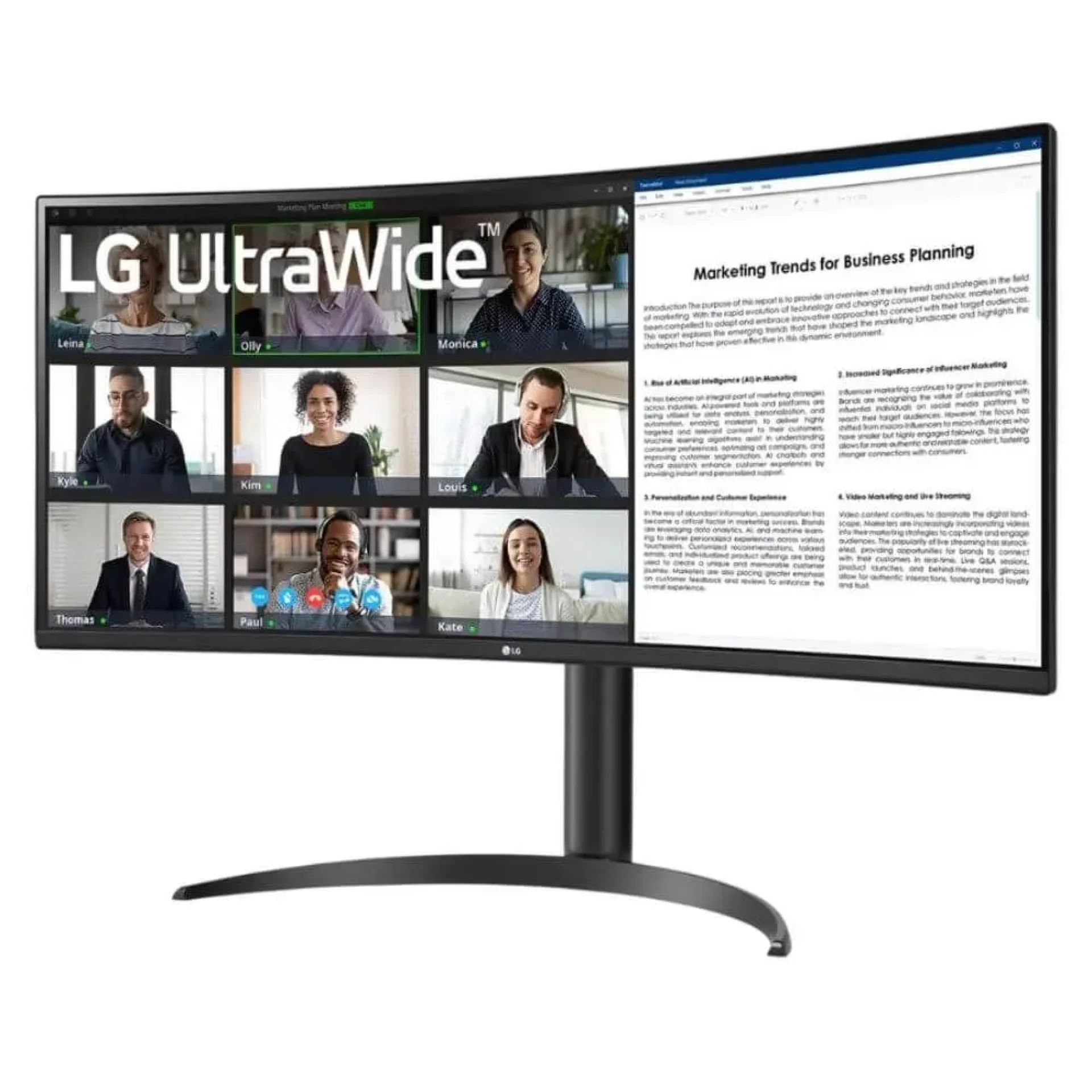LG Monitor 34WR55QK-B VA 34"