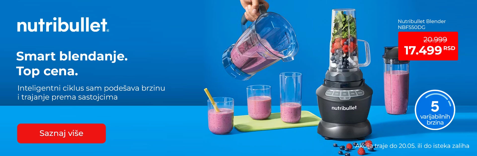 Nutribullet Smart Sense 1500 Combo