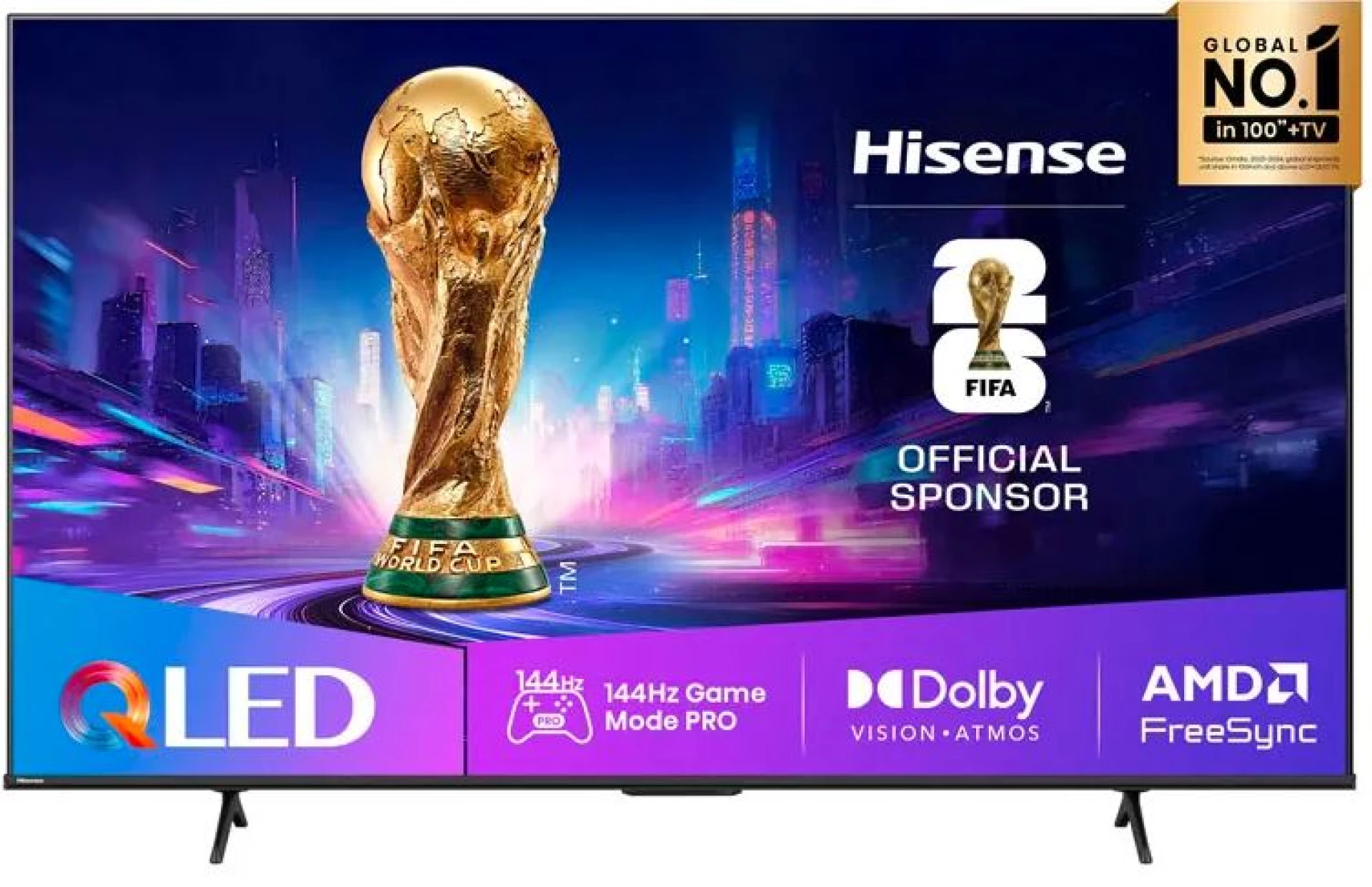 Hisense 55E7Q PRO Smart TV 55" 4K Ultra HD QLED