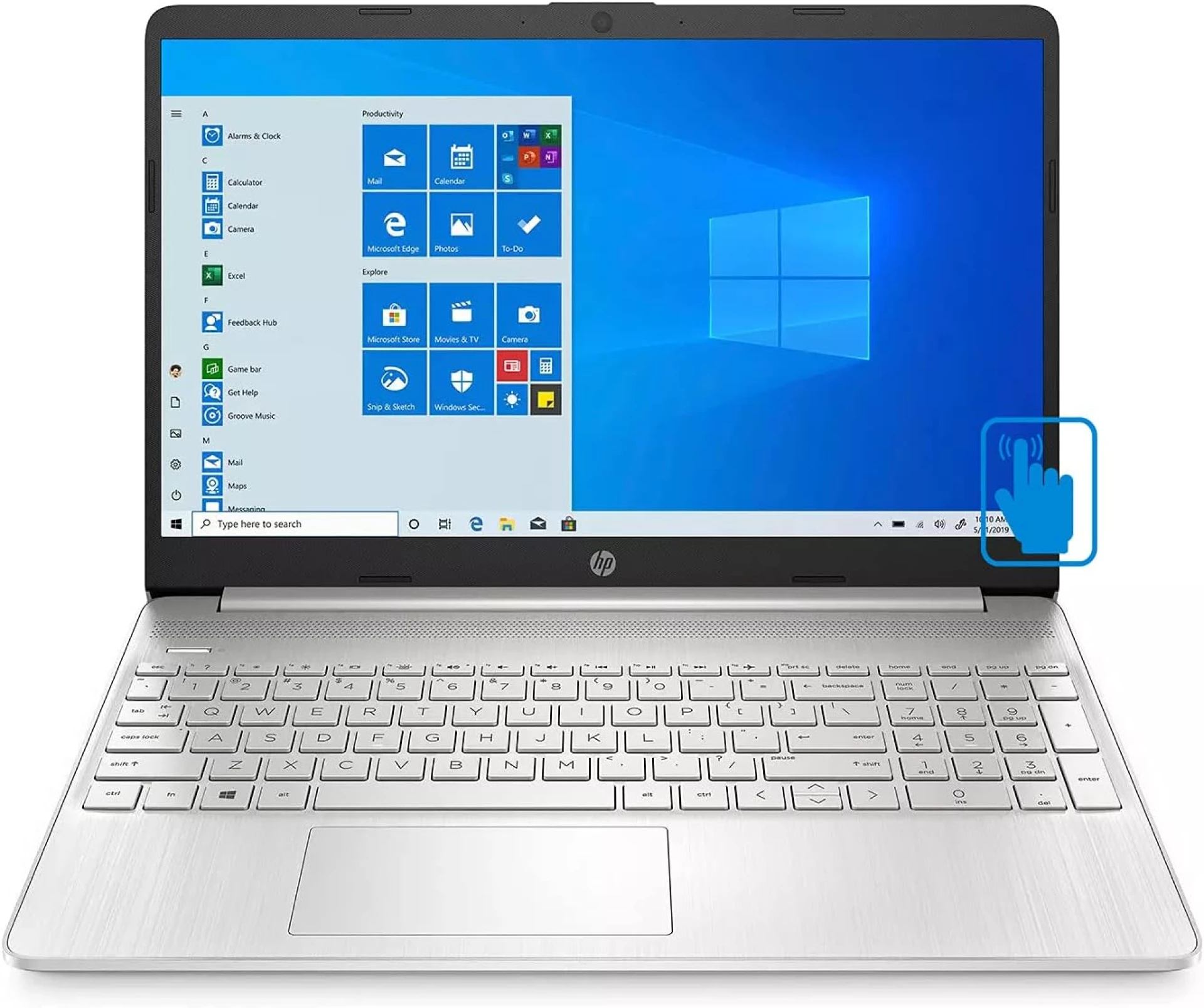HP 15-DW3 (405F6U) FHD laptop 15.6" Intel Core i3 1115G4 8GB 256GB SSD Intel UHD Graphics