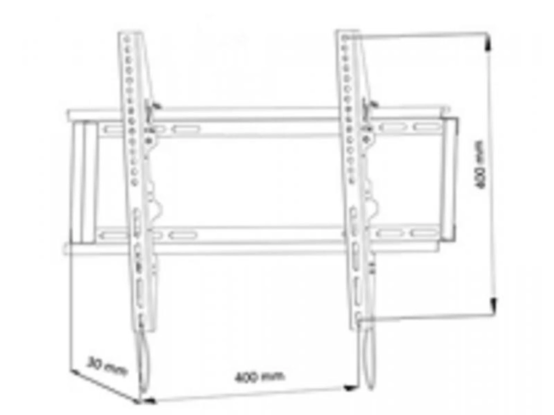 Net XT05V4 zidni nosač za televizor 25"-55" do 30kg
