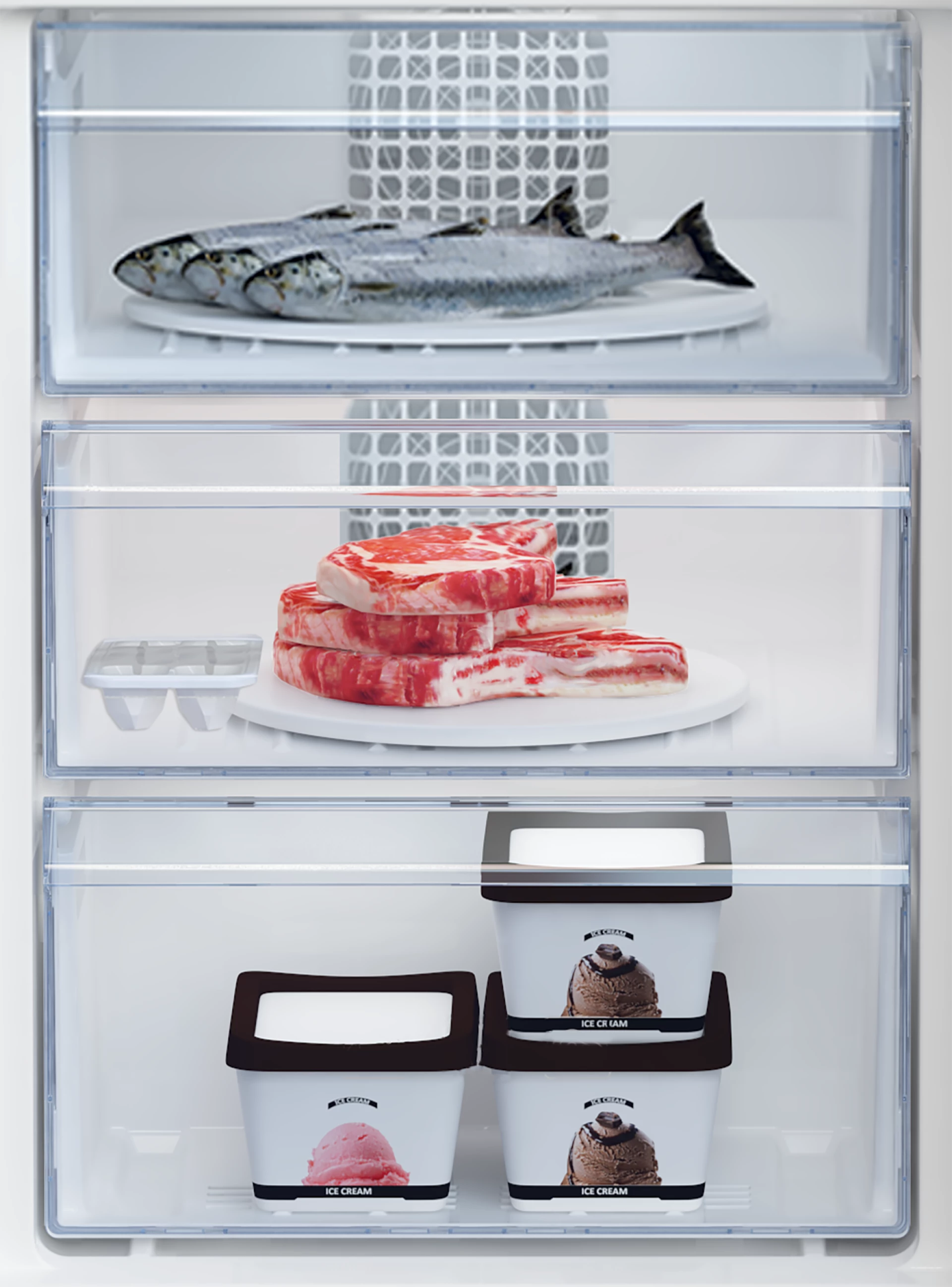 Beko Kombinovani frižider RCNA305K40XBRN 