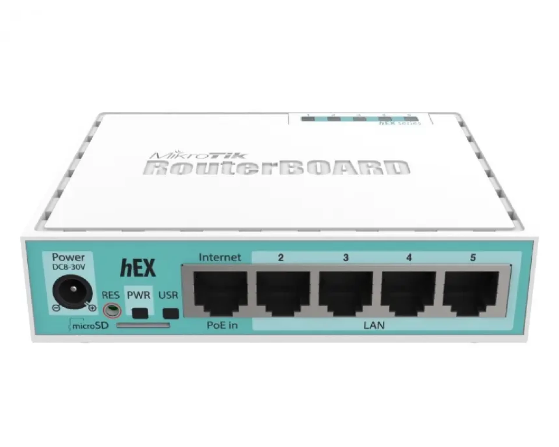 MikroTik RB750Gr3 HEX ruter