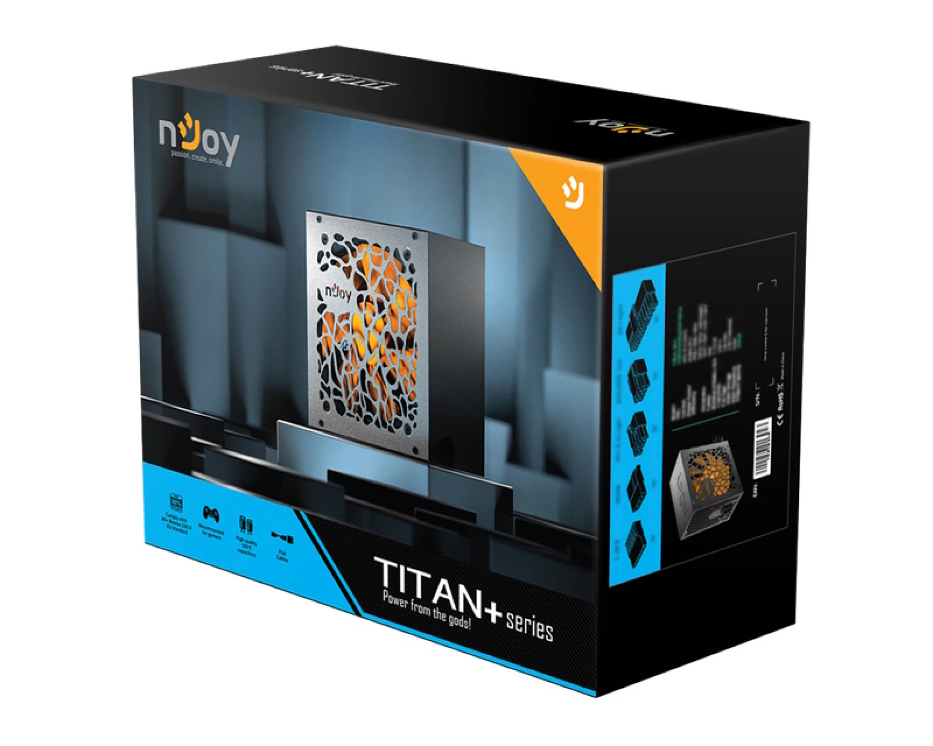 NJOY Titan+ 650W napajanje 