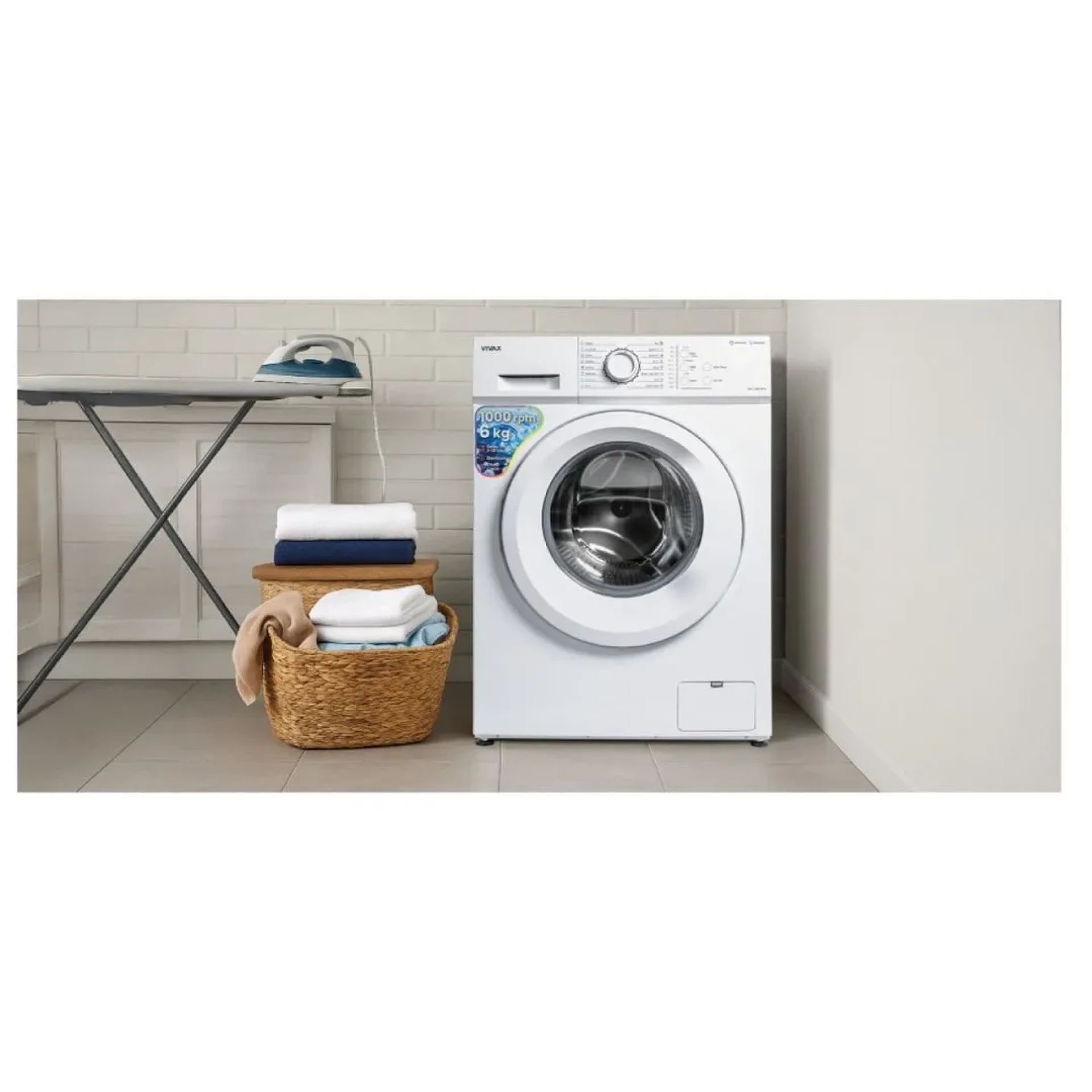 Vivax WFL100616CSI Mašina za pranje veša 6 kg