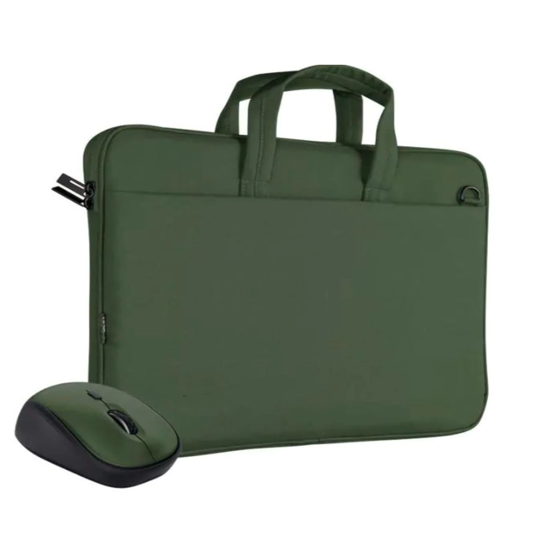 Trust 2u1 komplet Torba za laptop + miš Bologna 16" Eco zelena