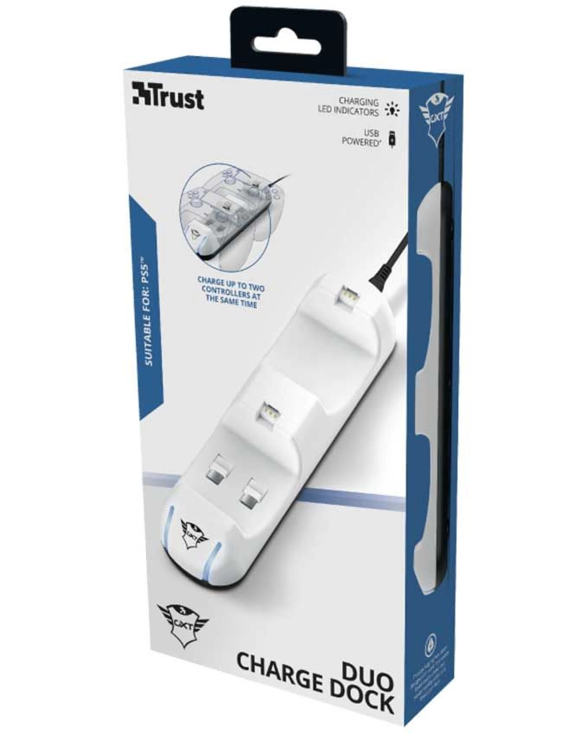 TRUST  DUO CHARGE DOCK  GXT 251  PS5 (24173)
