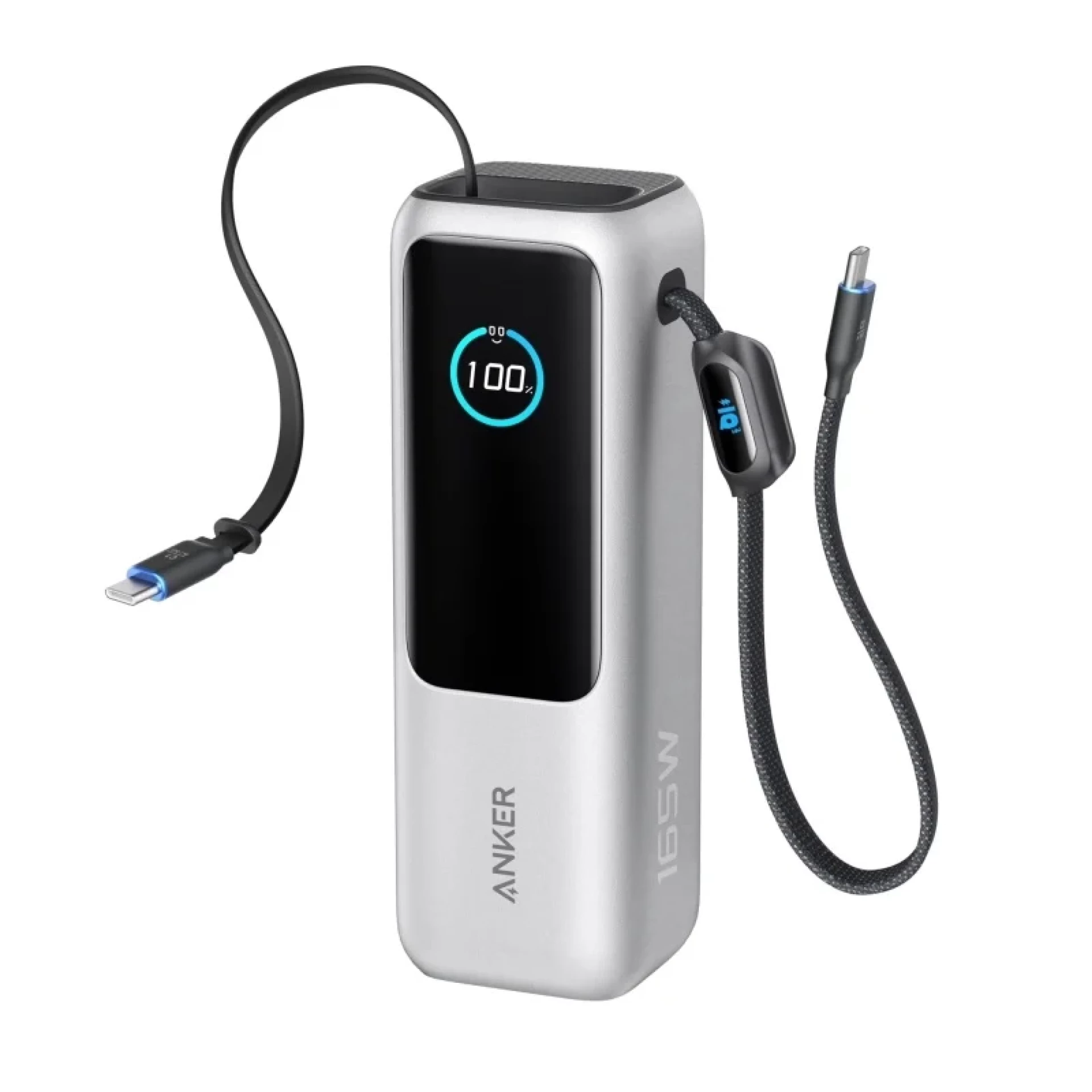 Anker Power Bank 25.000 mAh 165W Built-In USB-C Siva