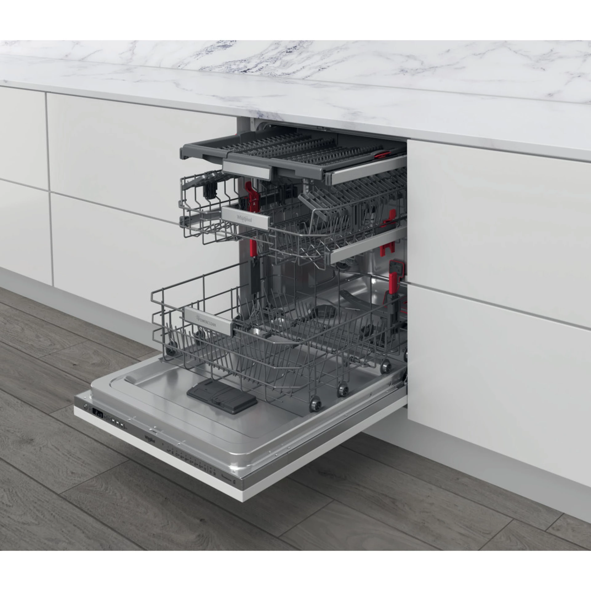 Whirlpool Ugradna mašina za pranje sudova WIO 3T133 PLE 