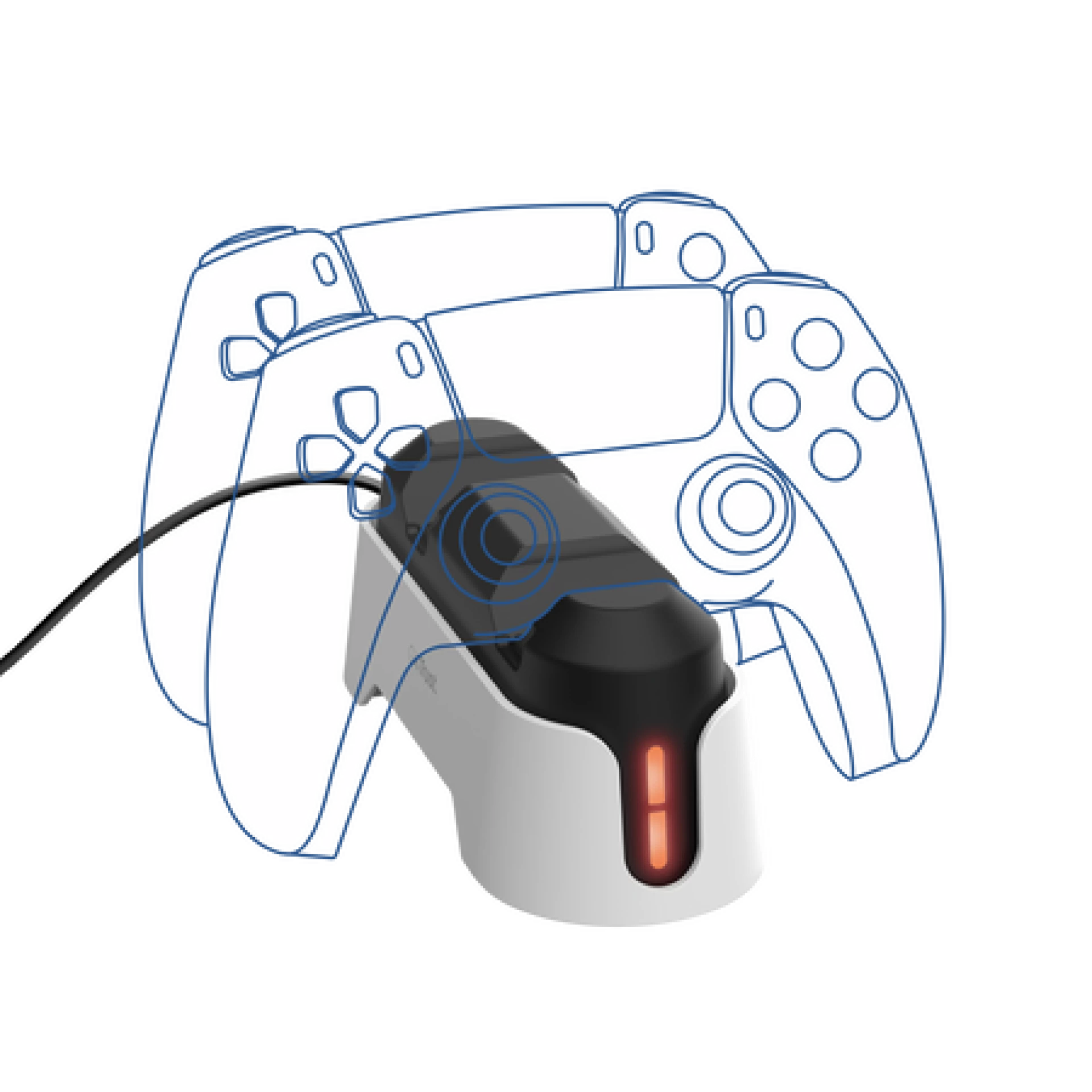 Trust PS5 punjač GXT 228 Dual Charge Dock