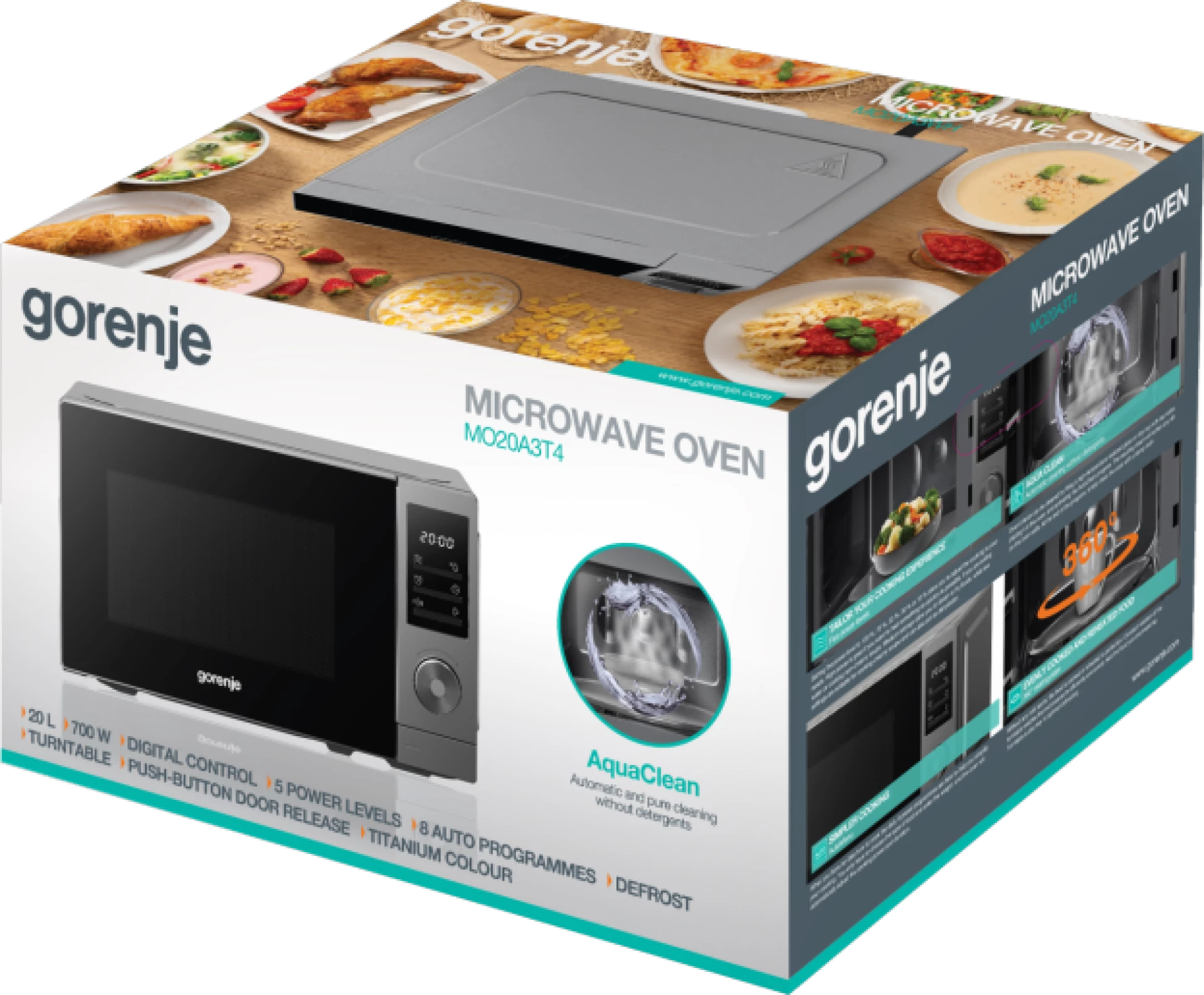 Gorenje Mikrotalasna MO20A3T4