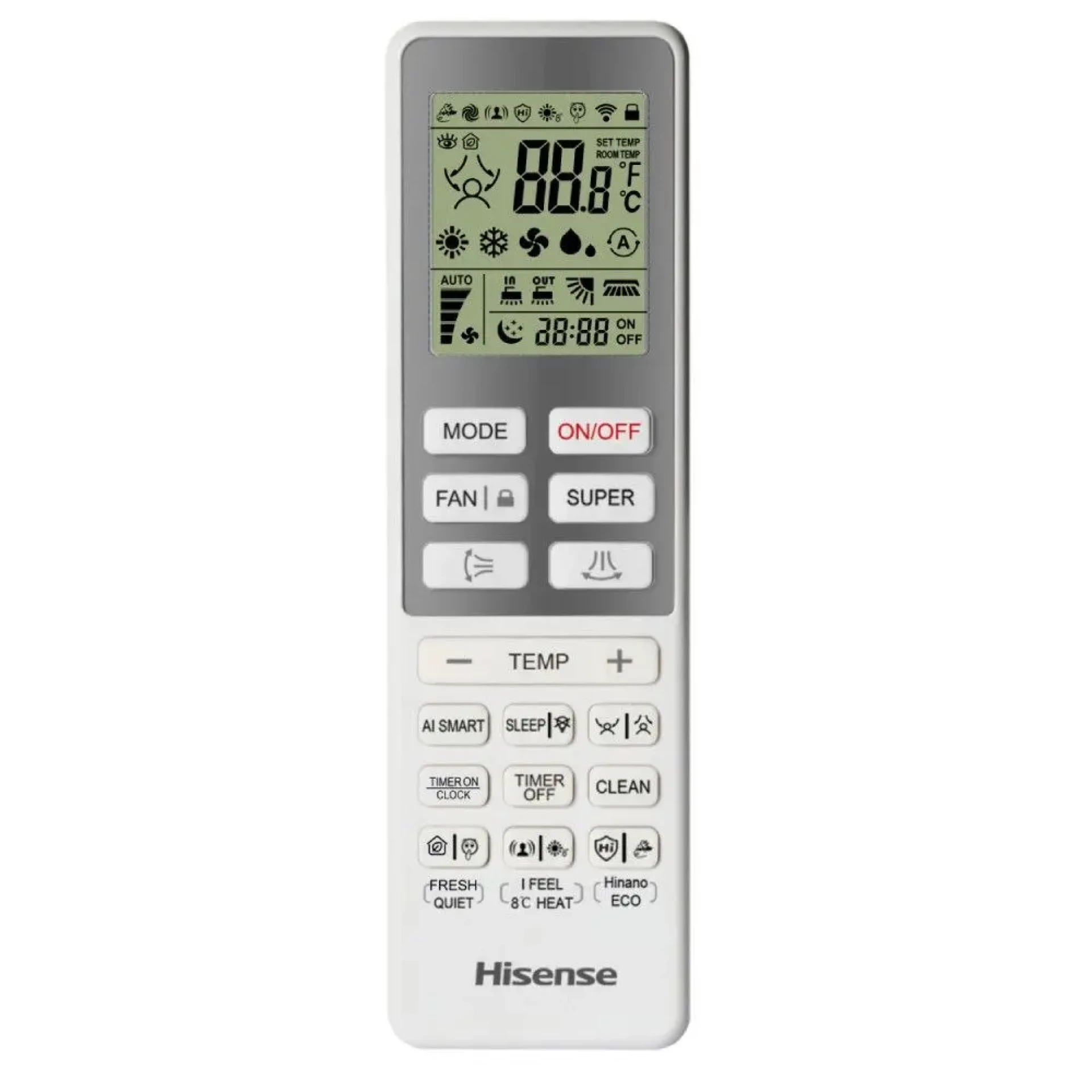 Hisense Energy Nordic 12K Pro black Inverter klima uređaj 12000 BTU