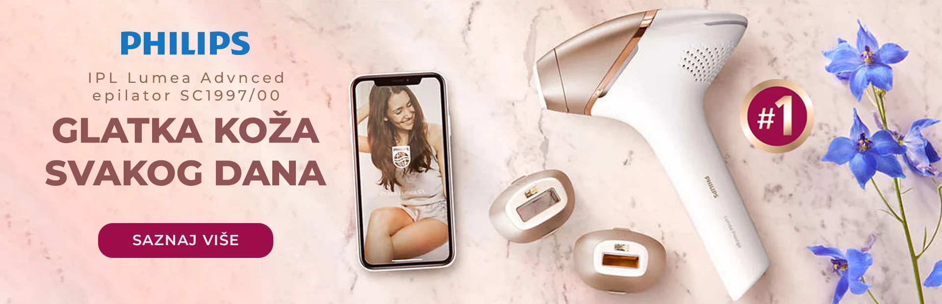 IPL uređaj za uklanjanje dlačica